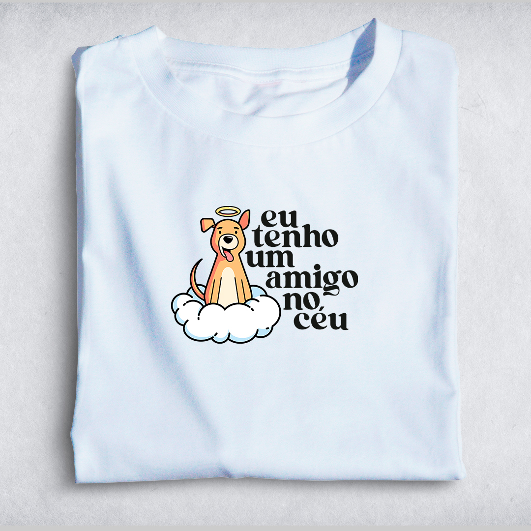 Eu tenho um amigo no céu (Cão) - Branca