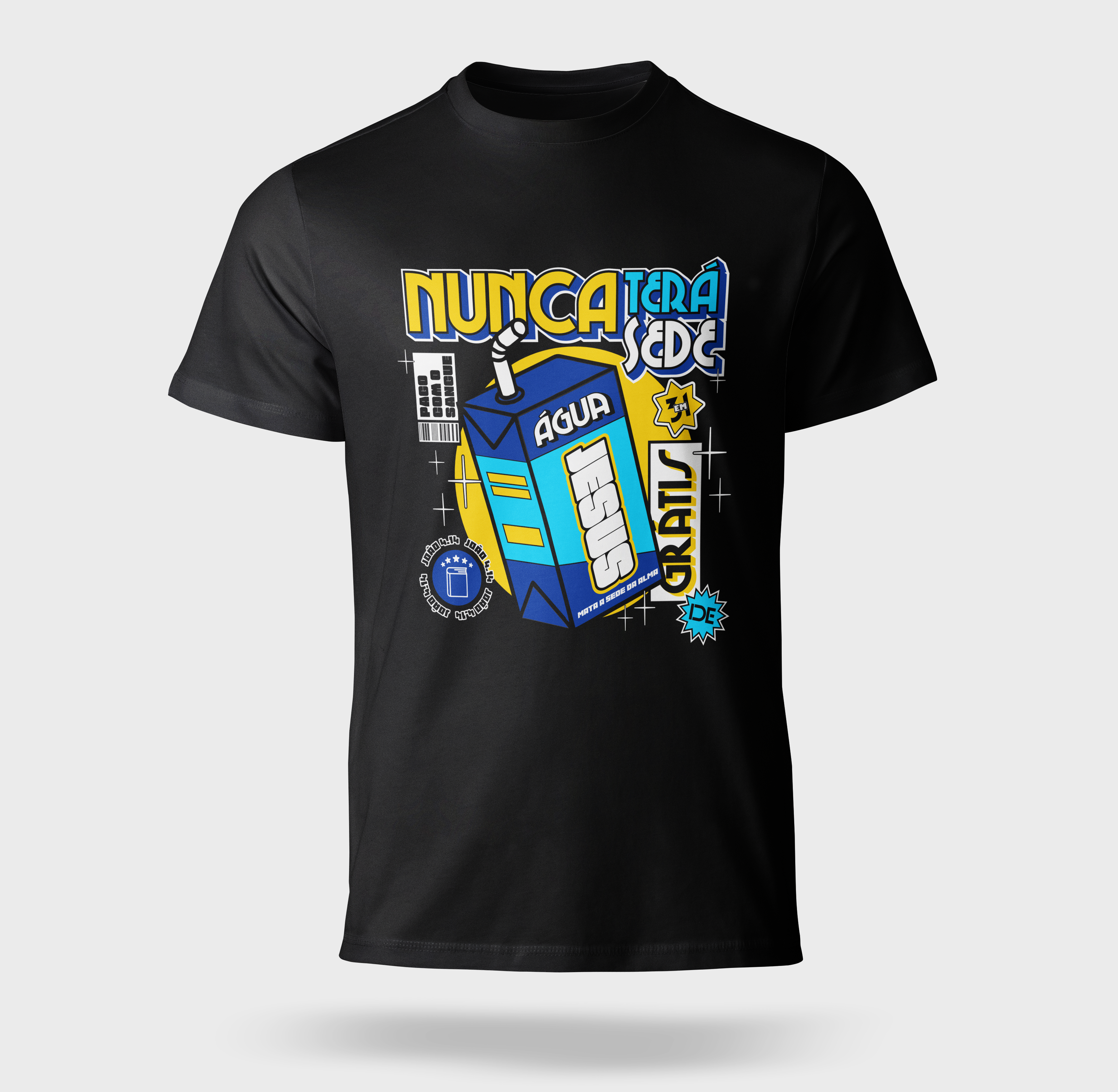 CAMISETA - NUNCA TERÁ SEDE 