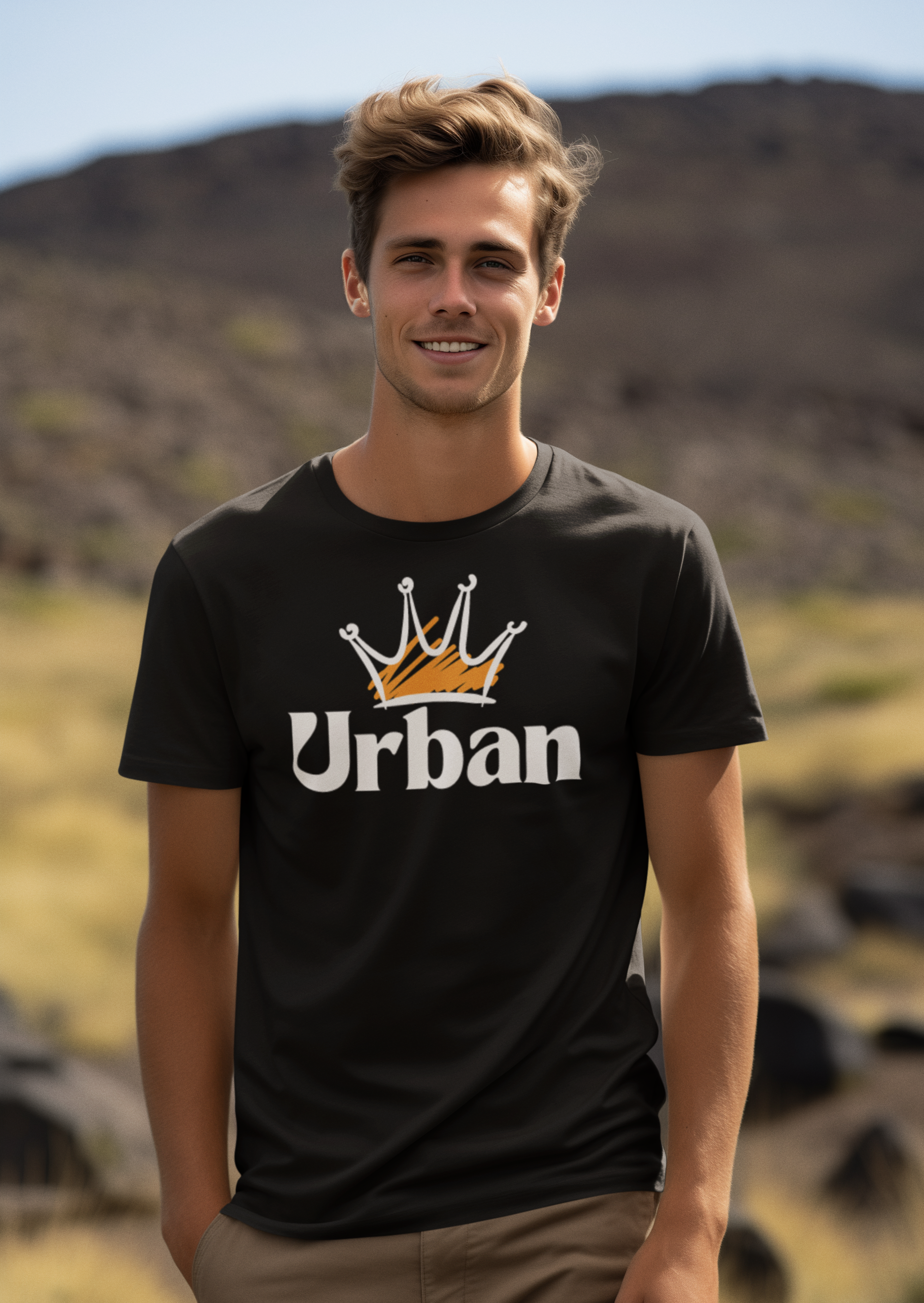 Camiseta Oficial Preta Urban - 01
