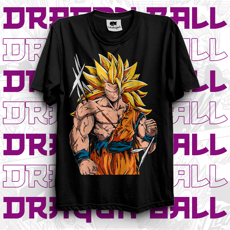 Camiseta Goku Saiyajin 3