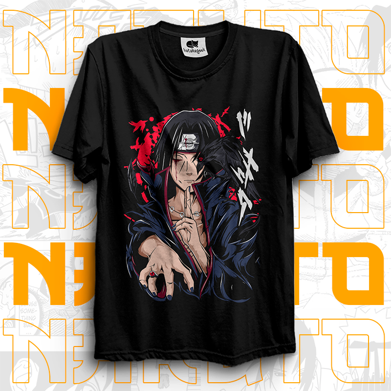 Camiseta Itachi Corvo