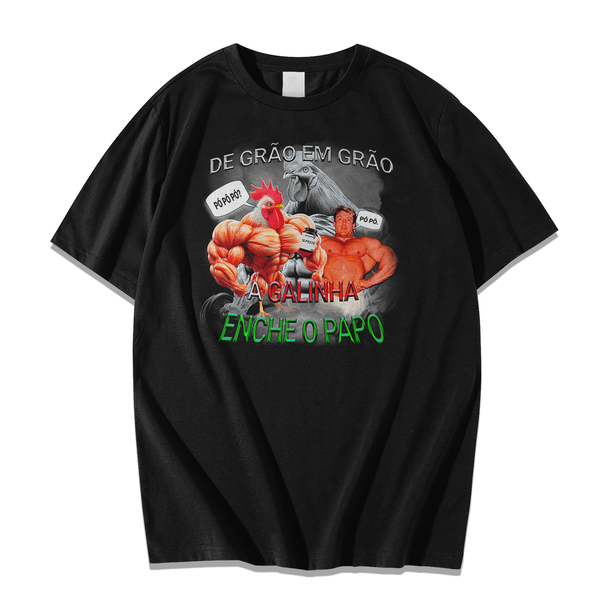 DE GRÃO EM GRÃO, A GALINHA ENCHE O PAPO