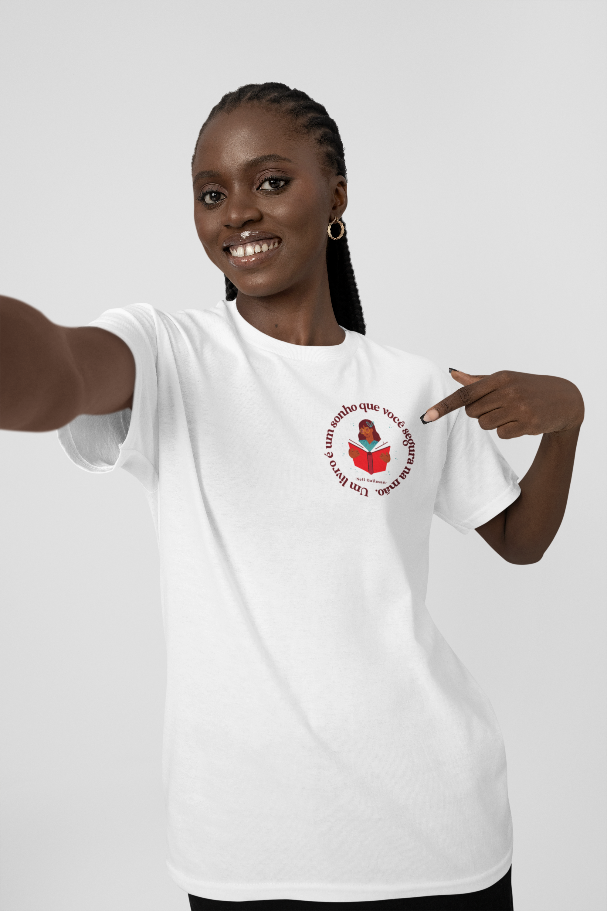 Nome do produto: Baby Look - Livro é um sonho palpável