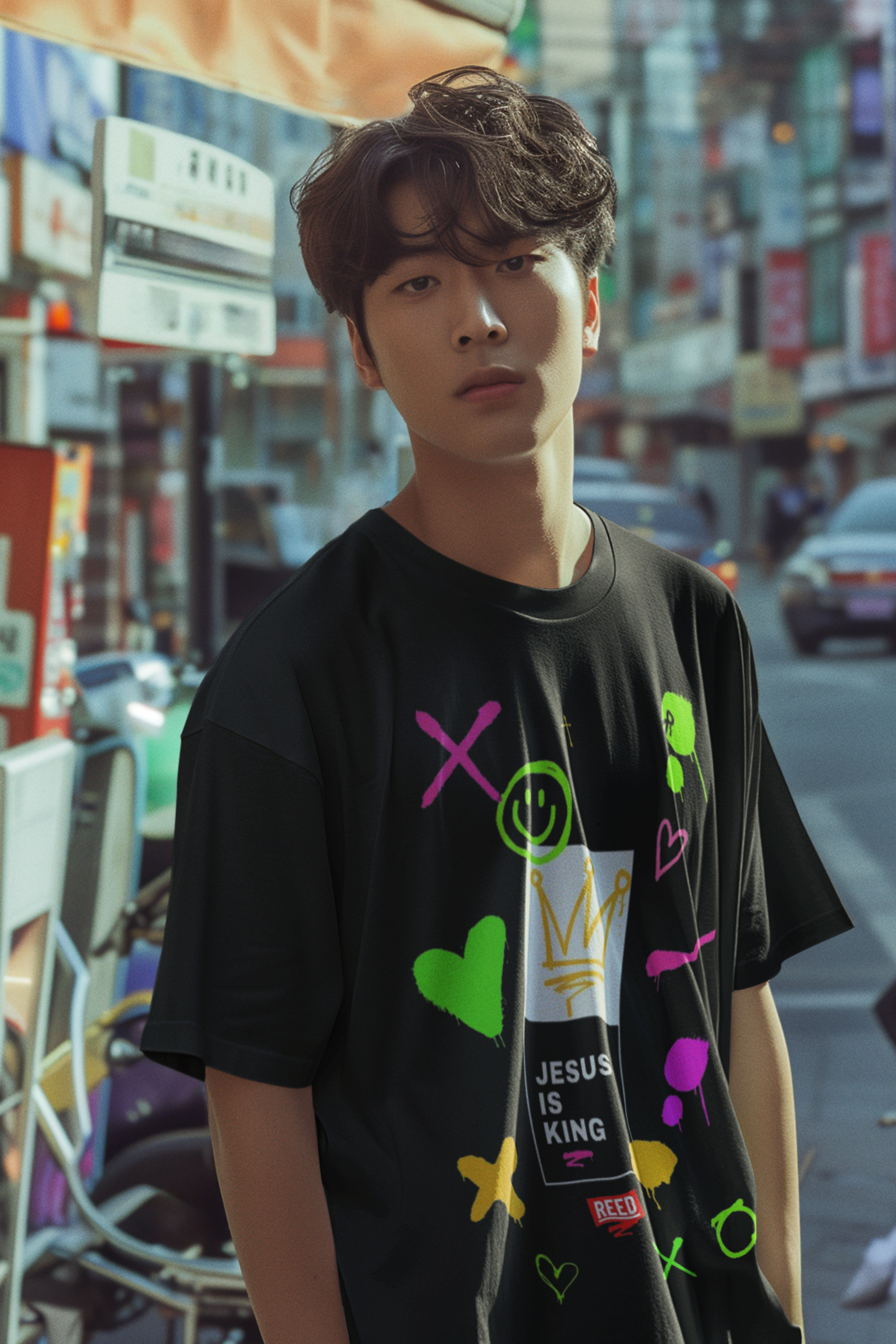 CAMISETA - JESUS IS KING 