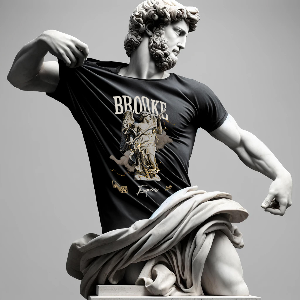 Camiseta Prime Brooke Empire Sculptural Collection