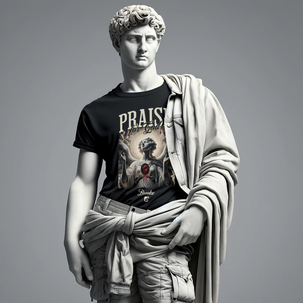 Camiseta Prime Brooke Sculptural Collection Praise