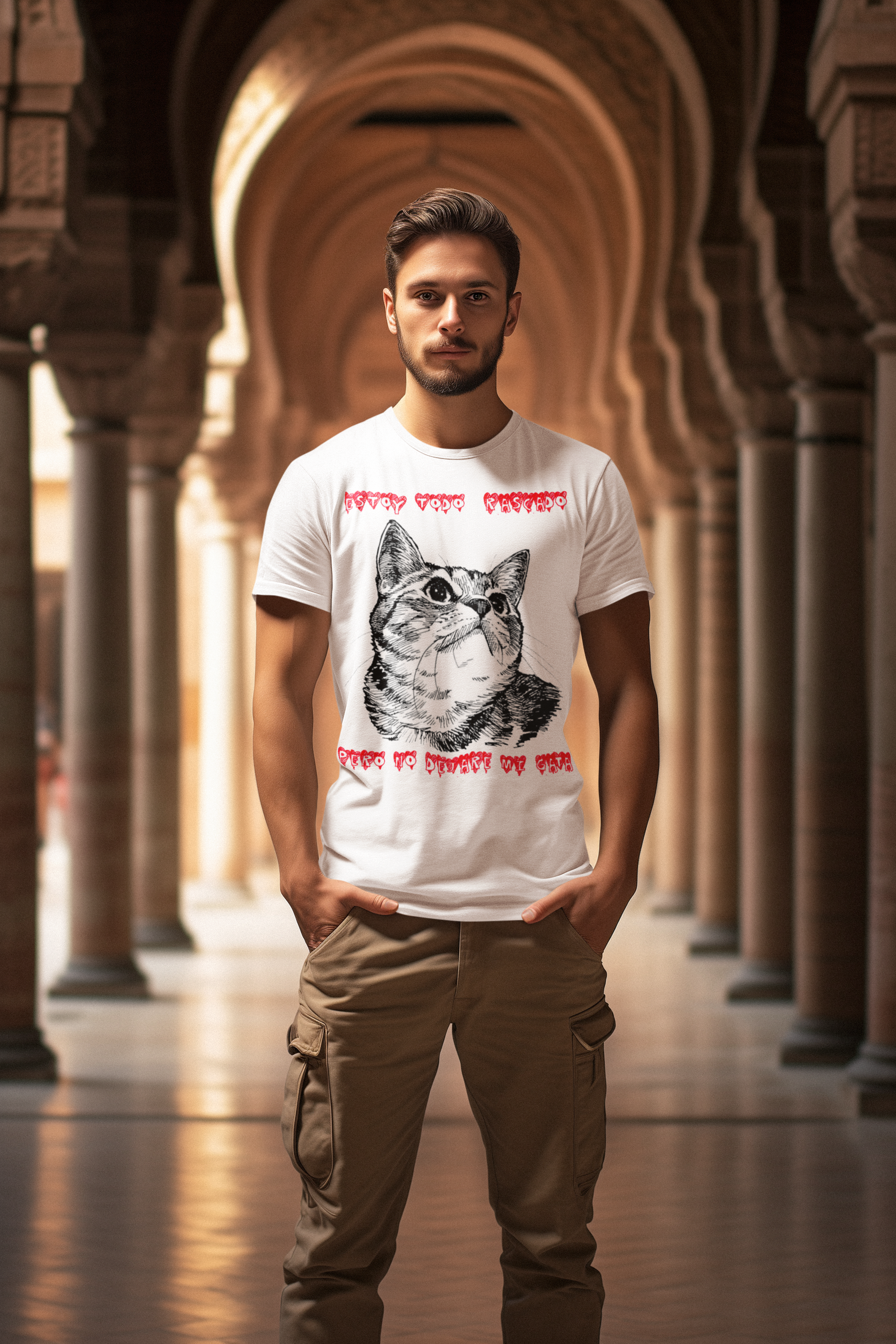 CAMISETA GATA