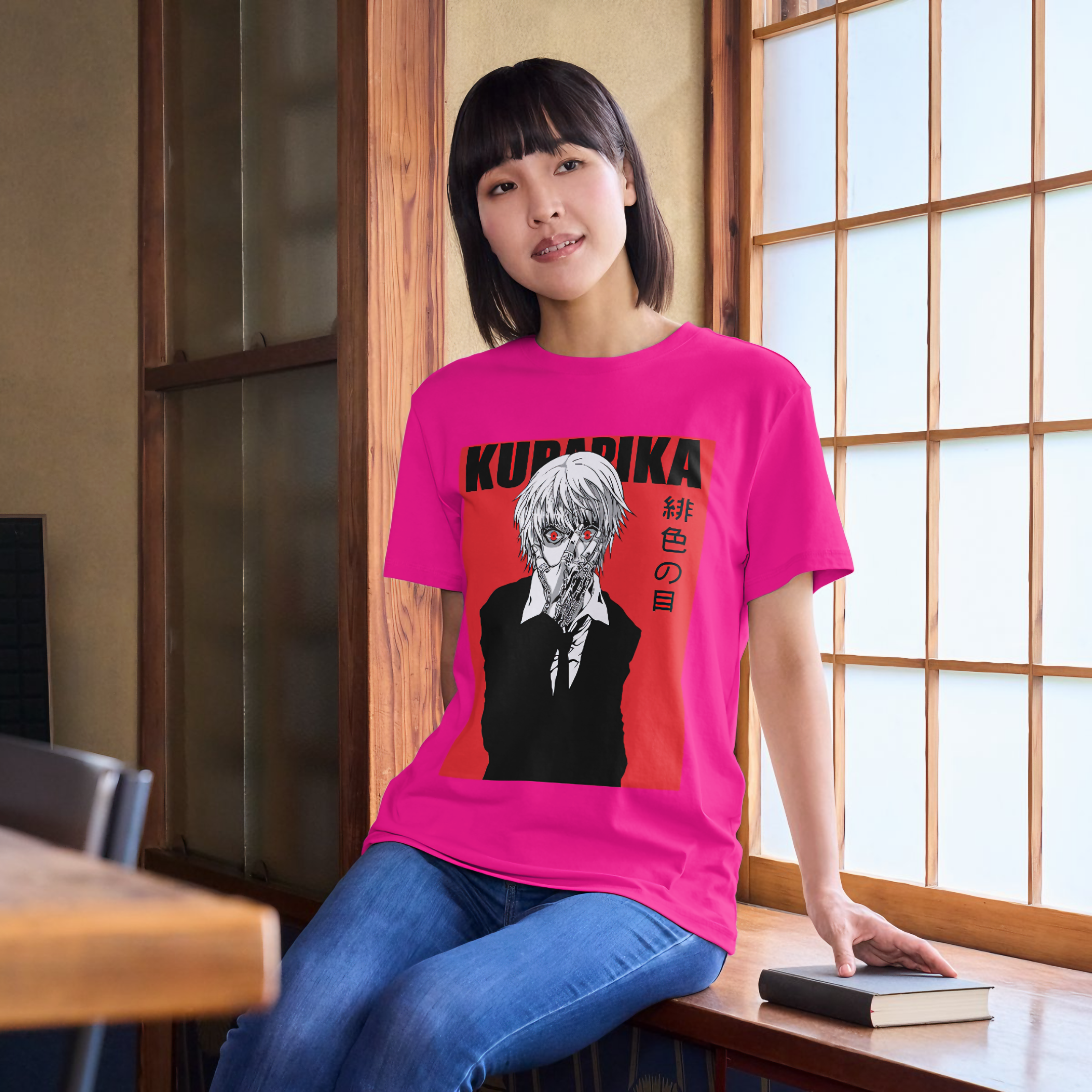 T-shirt Feminino HXH Kurapika