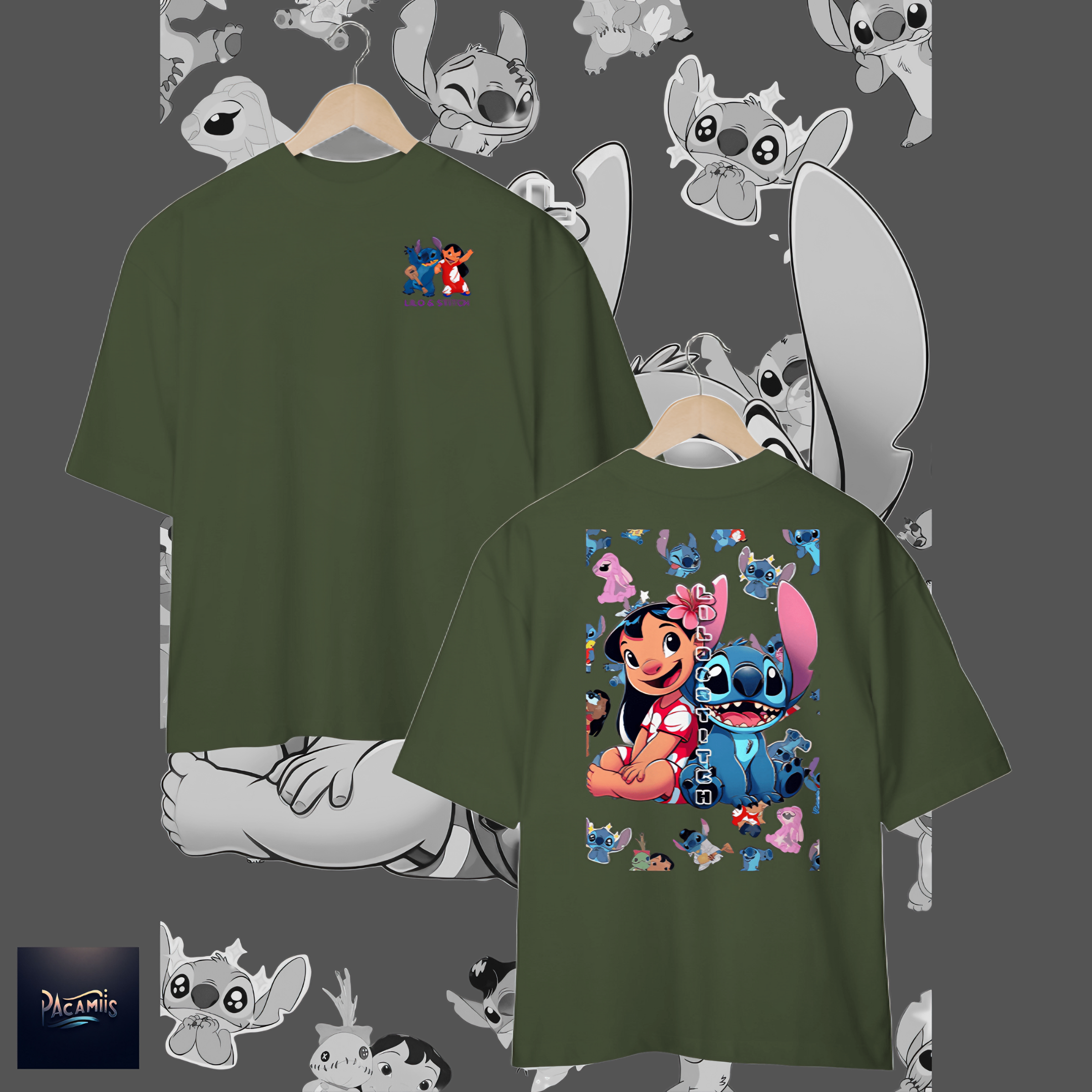 Oversized Premium Lilo e Stitch