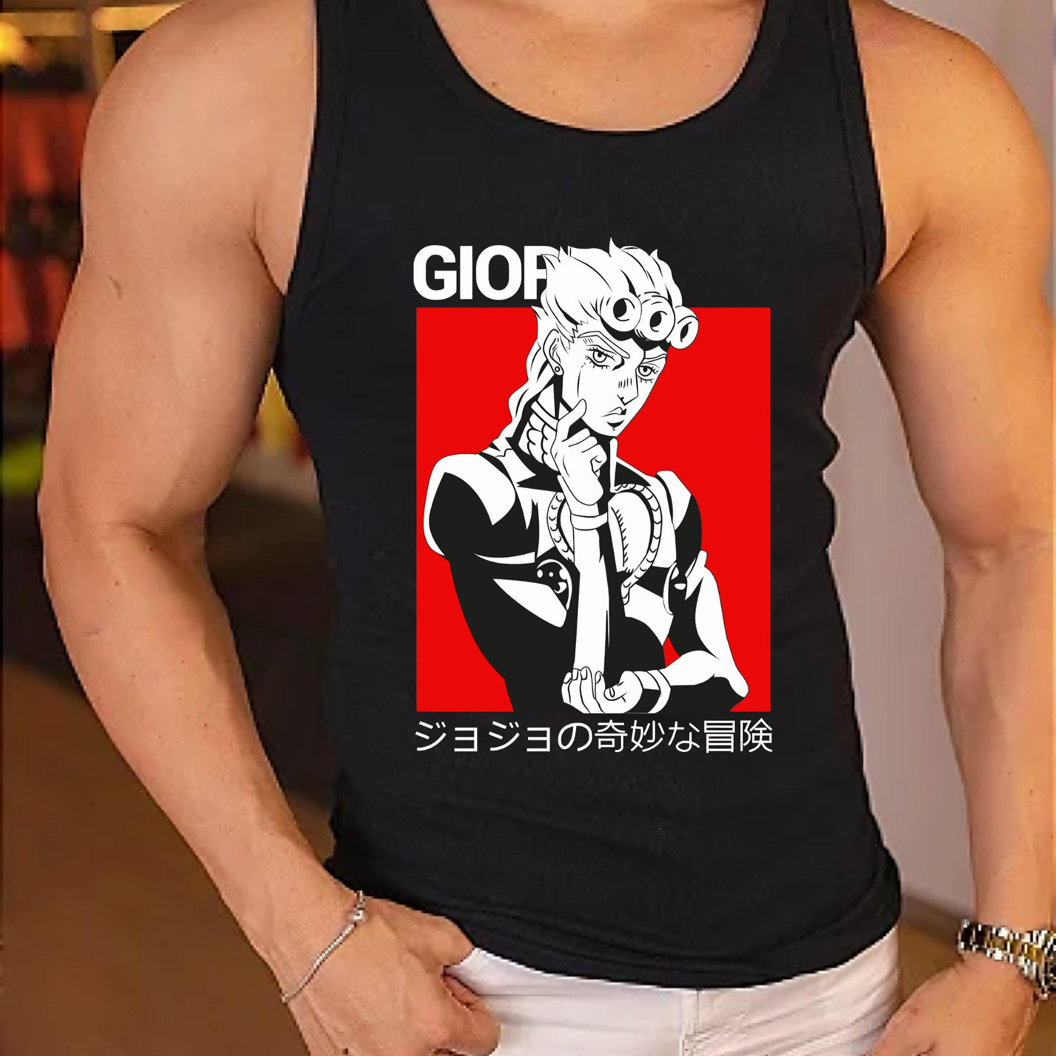Gym JoJo’s Bizarre Adventure Giorno Giovanna