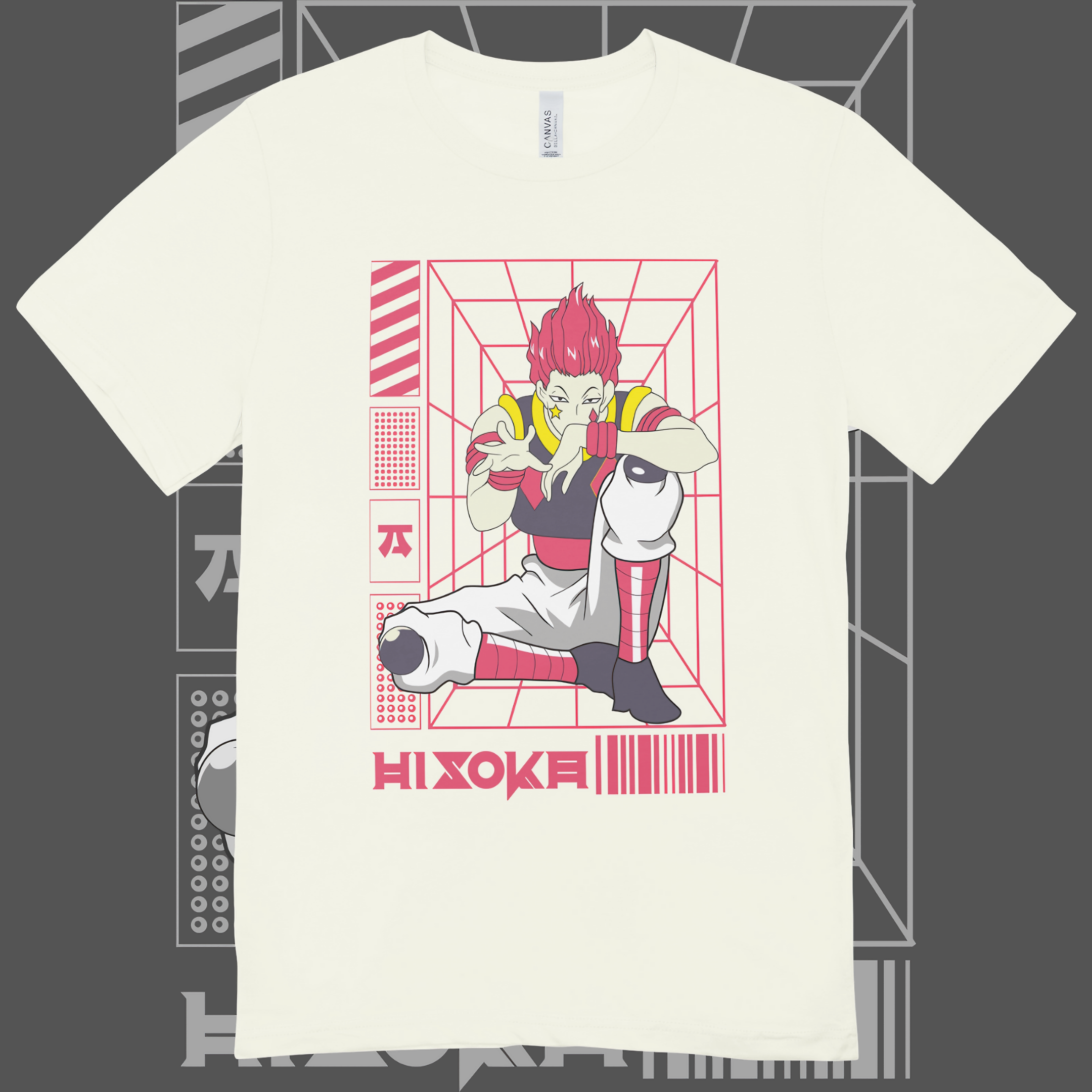 T-shirt Unissex HunterxHunter Hisoka