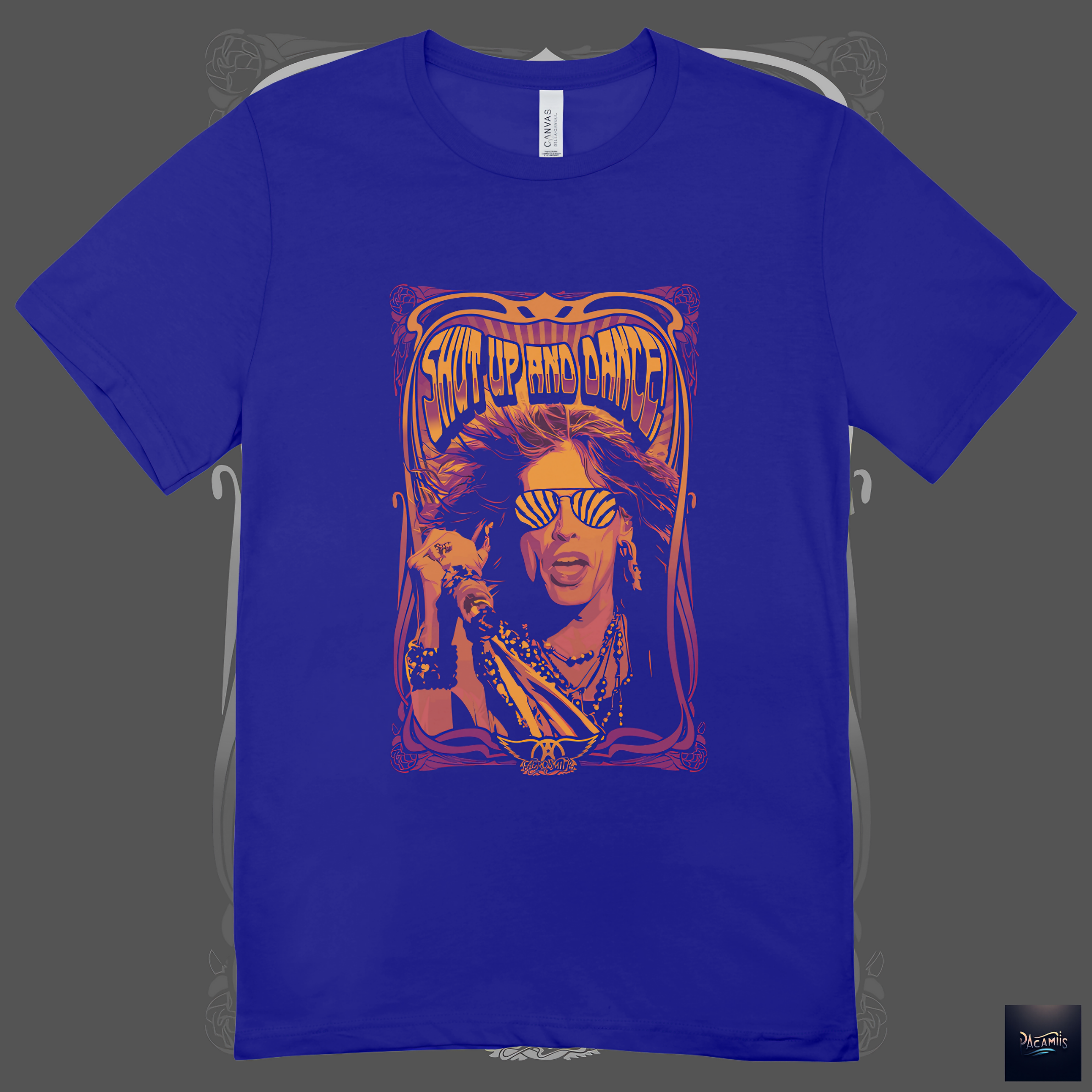 T-shirt Unissex Aerosmith Shut up