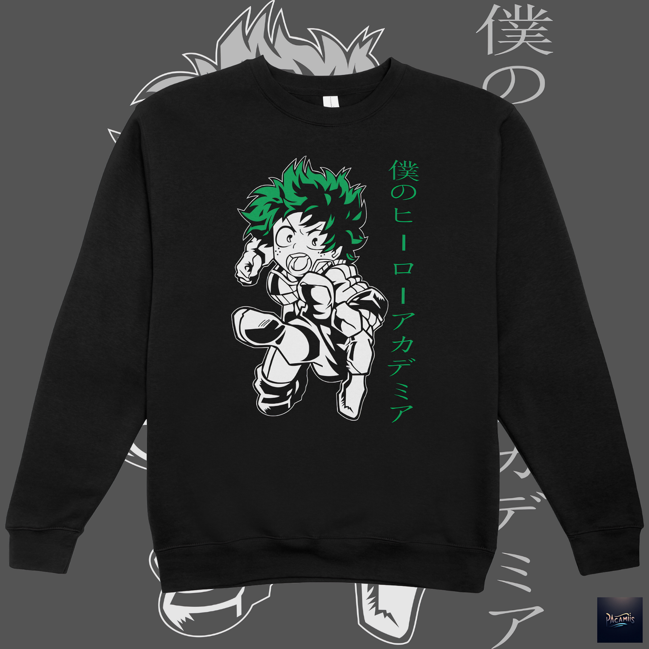 Moletom Fechado My hero Izuku Midoriya