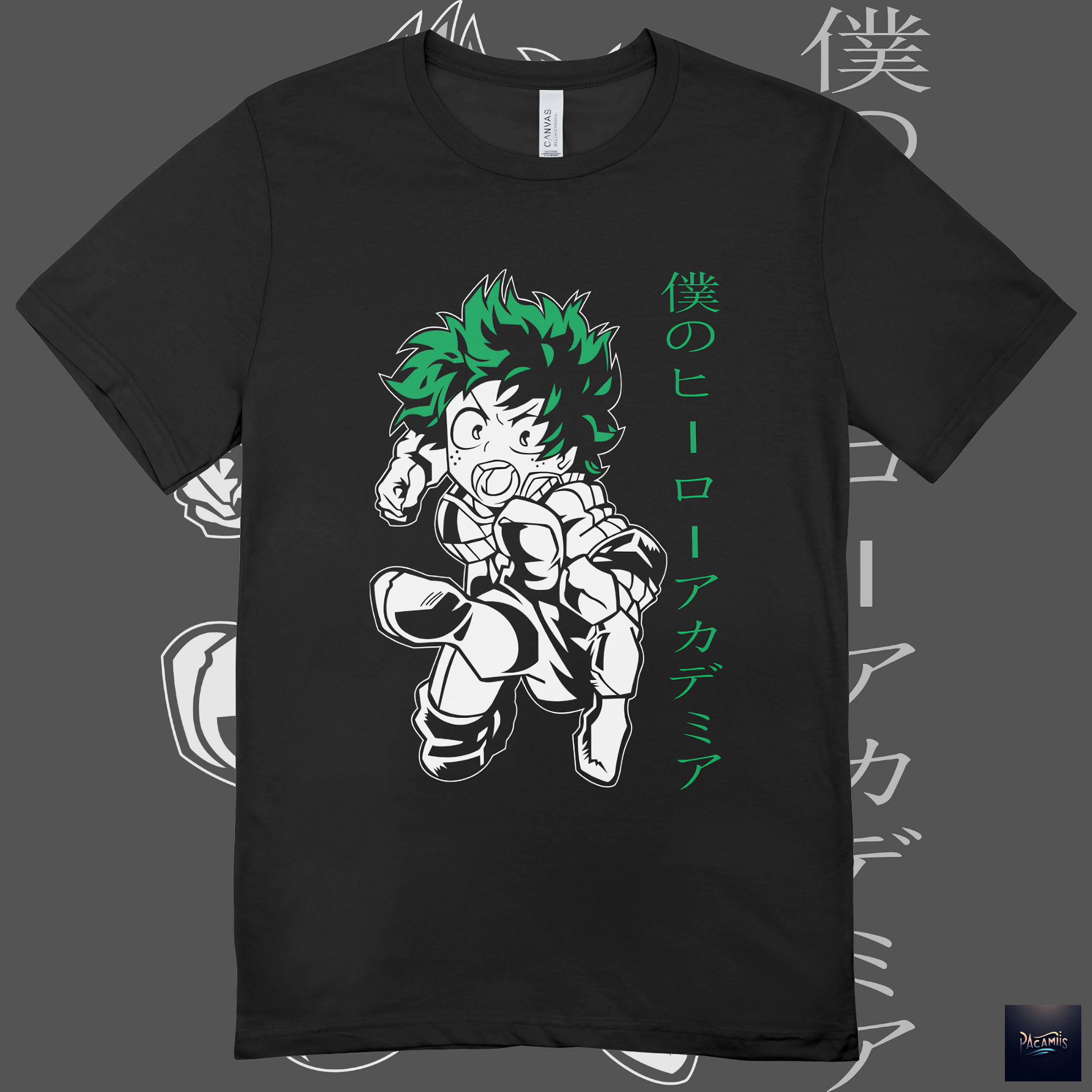 T-shirt Premium My Hero Izuku Midoriya