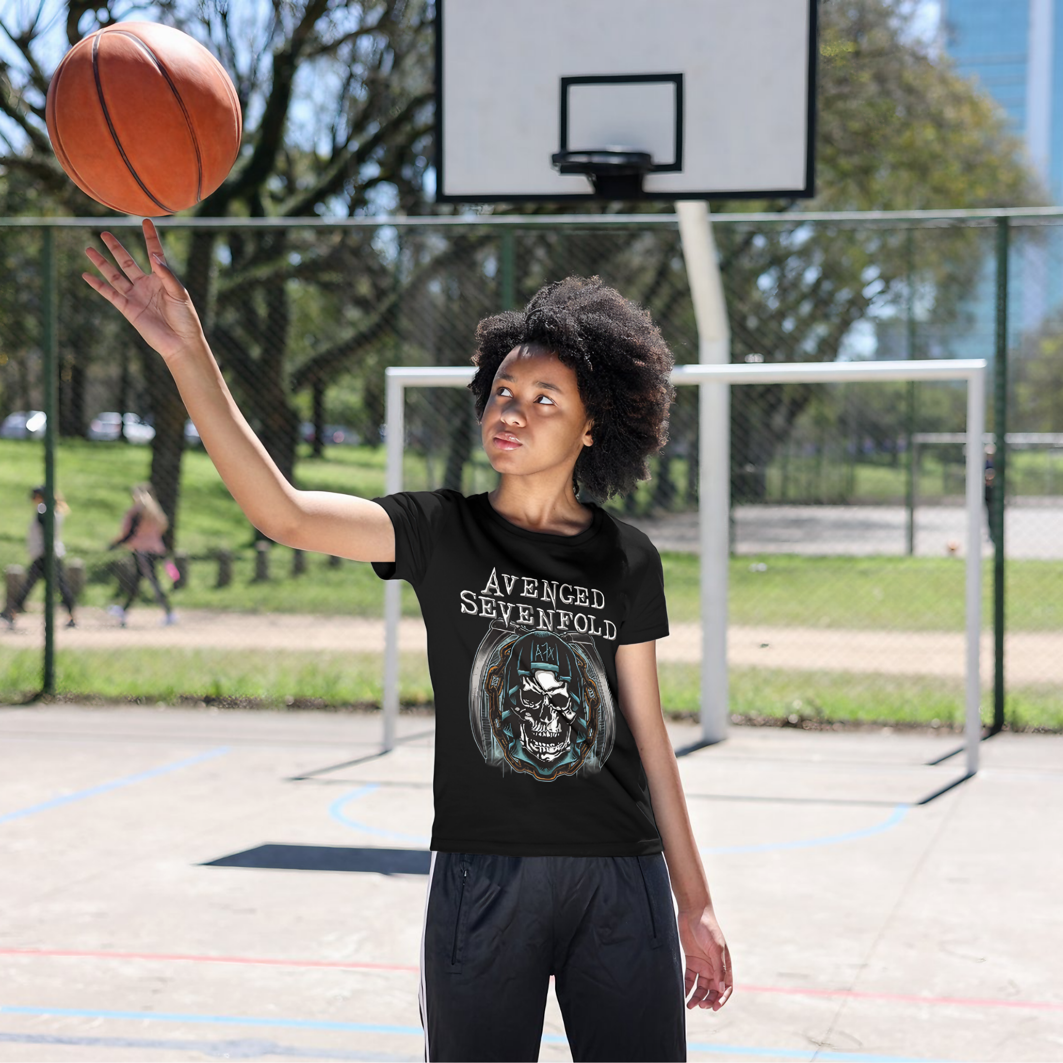 T-shirt Feminino Avenged Sevenfold A7x