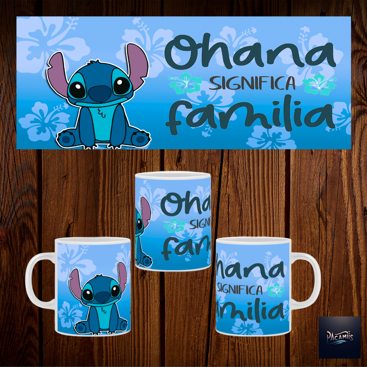 Caneca Ohana Lilo e Stich II