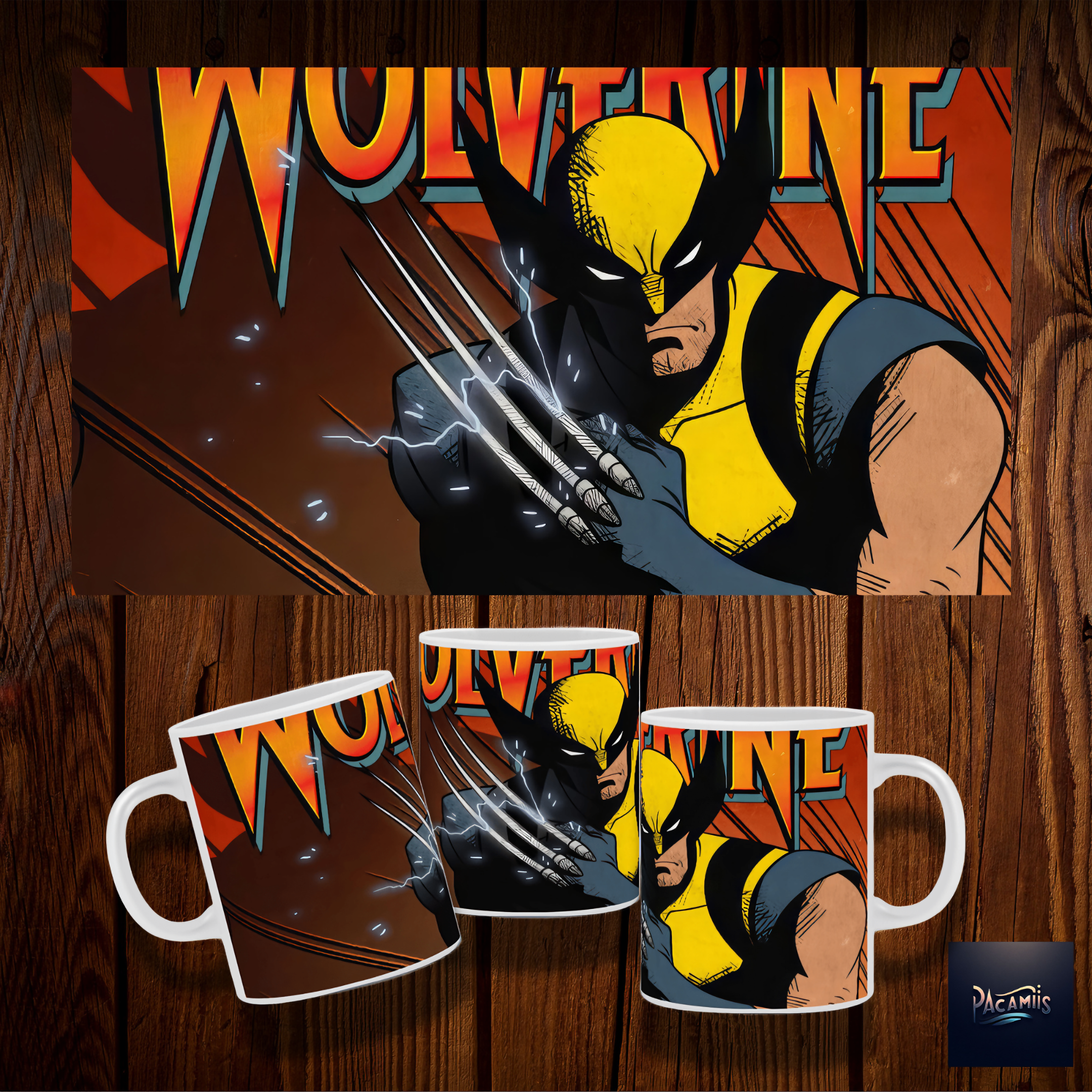 Caneca X-men Wolverine