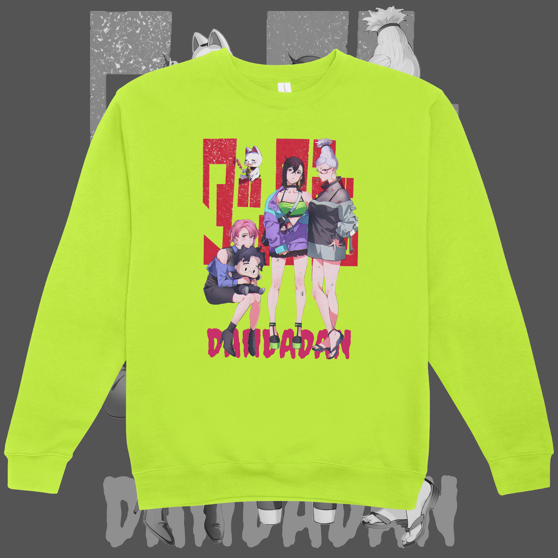 Moletom Fechado Dandadan Aira-Momo-Seiko