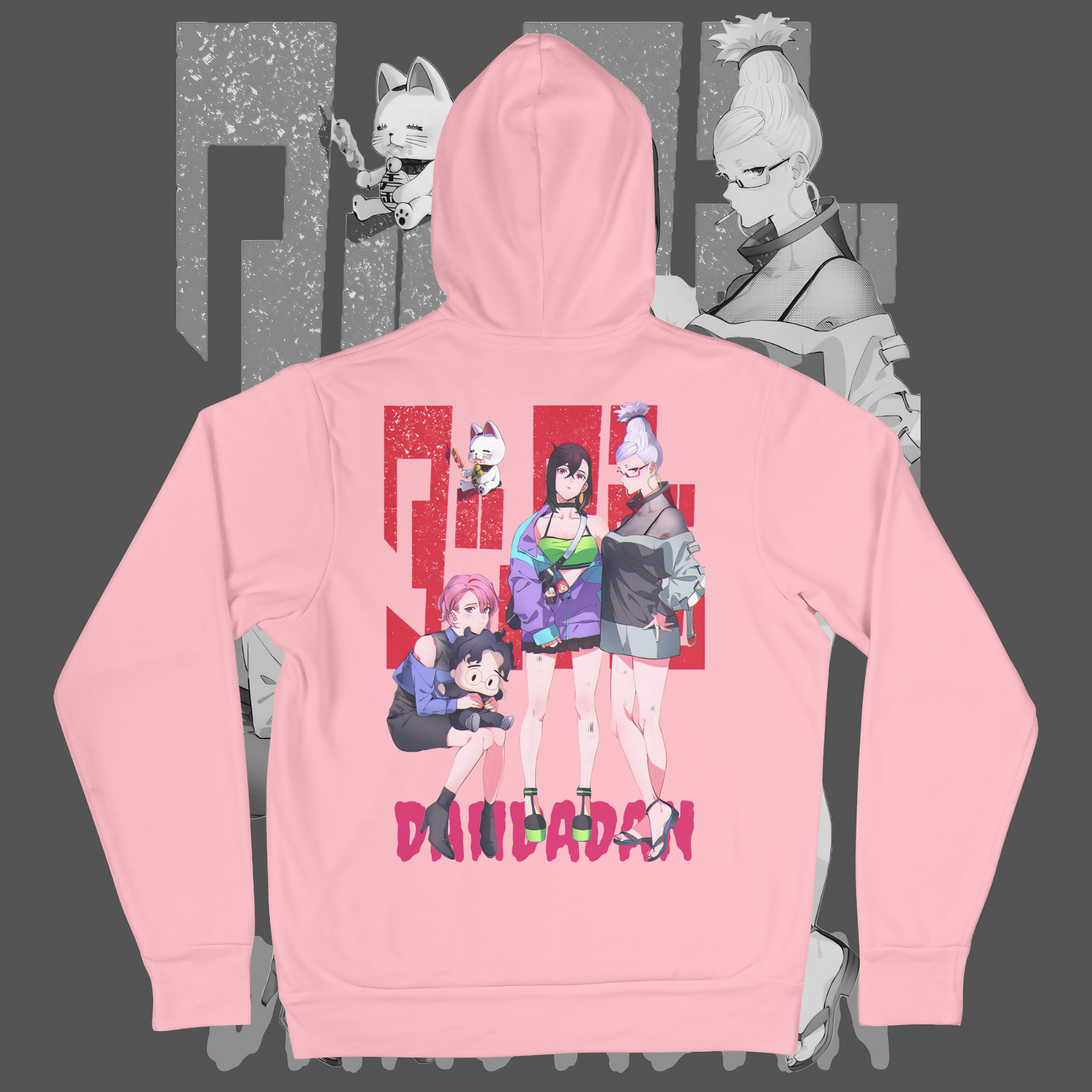 Moletom Canguru Dandadan Aira-Momo-Seiko