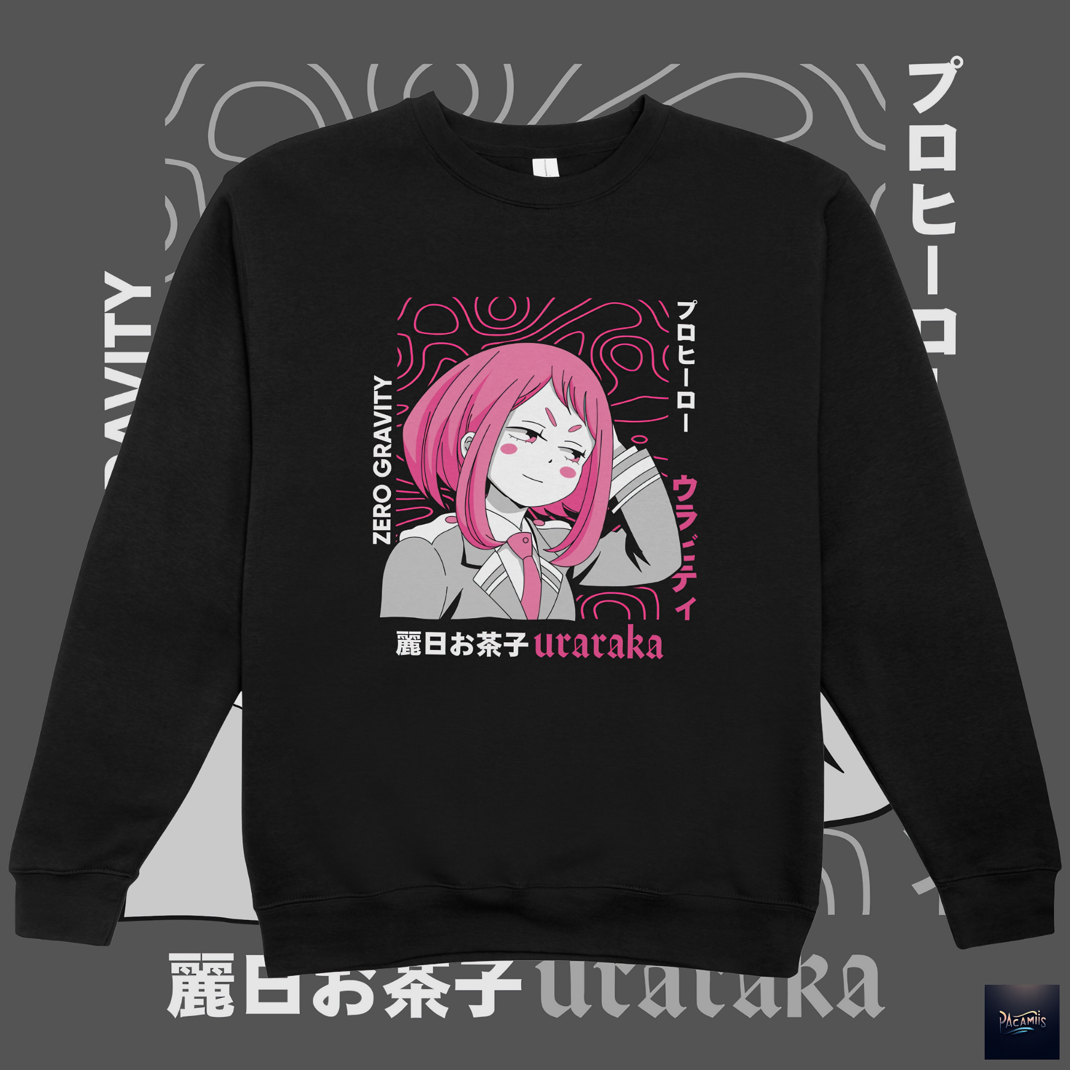 Moletom Fechado My Hero Ochaco Uraraka
