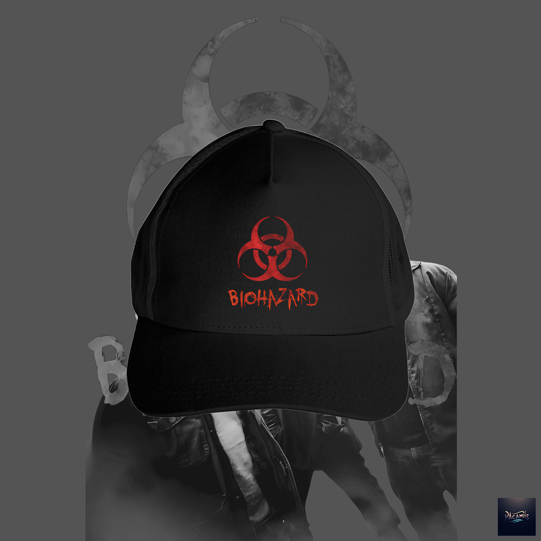 Boné americano BIOHAZARD