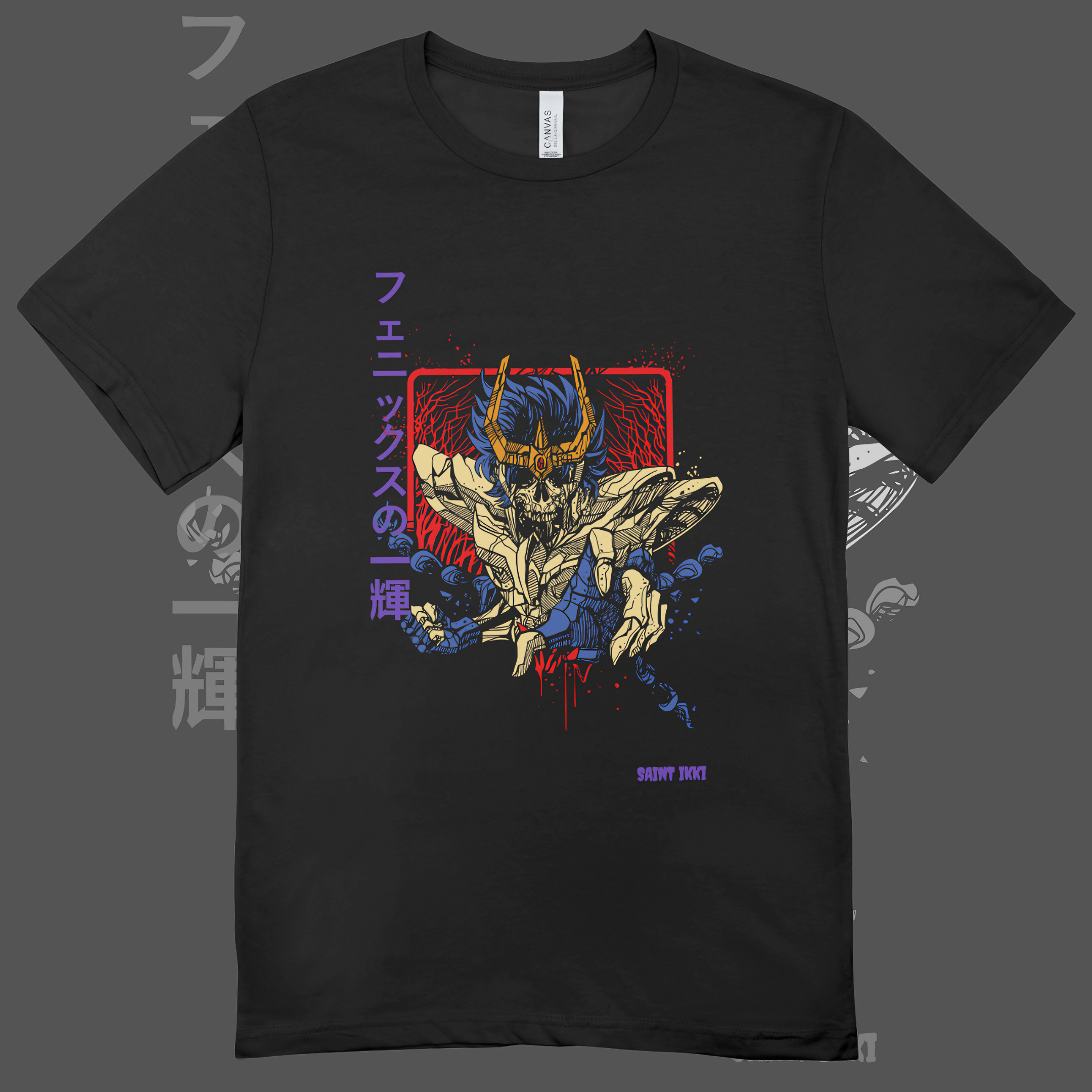 T-shirt CDZ Ikki de Fênix Caveira
