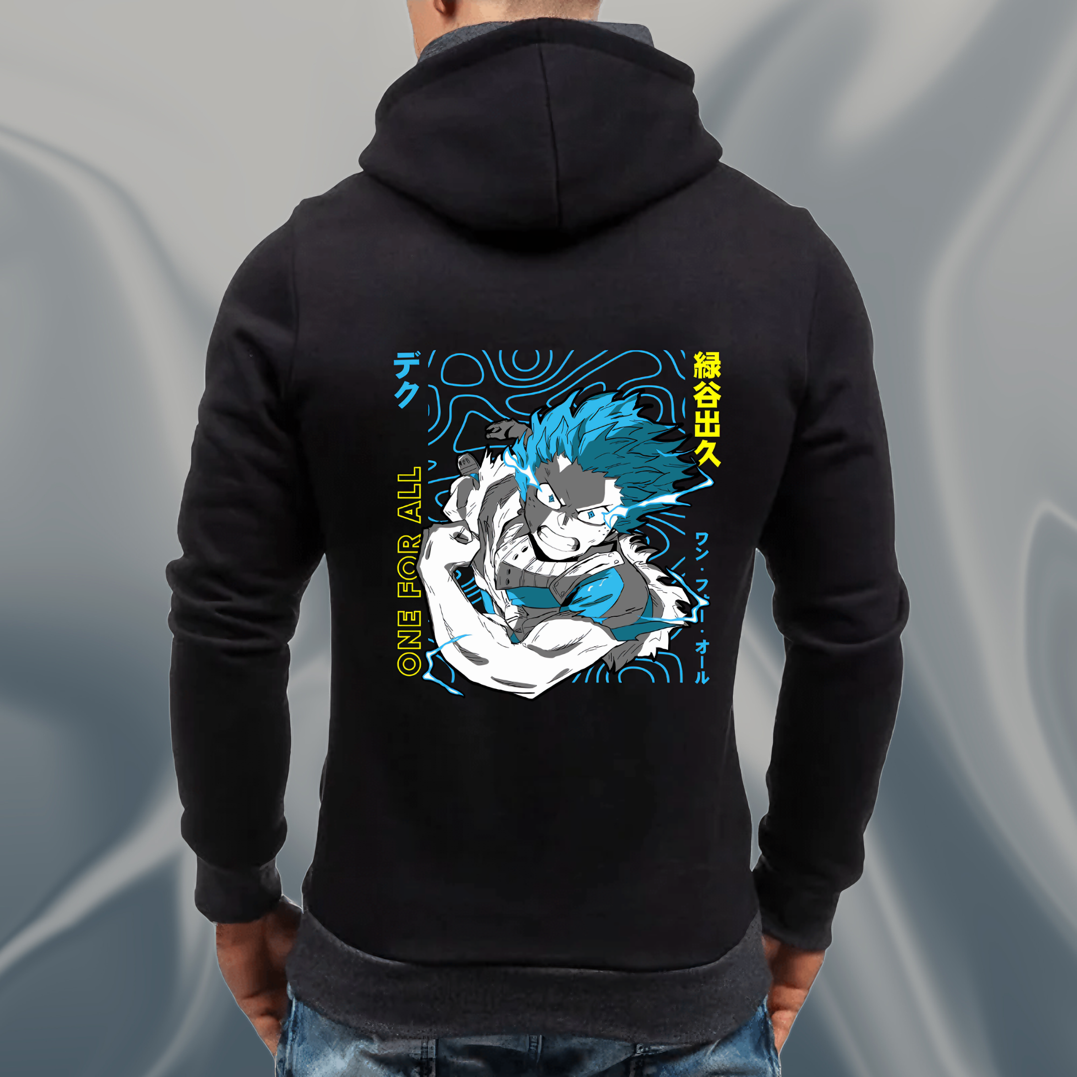 Moletom Premium Fechado My hero One For All