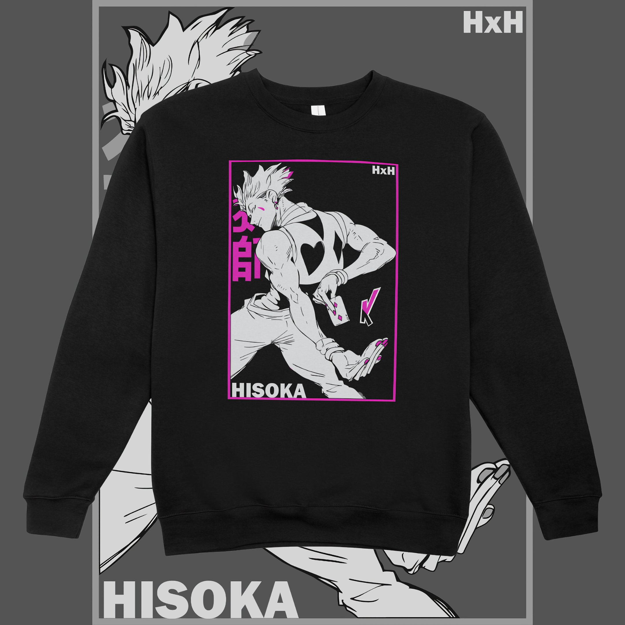 Moletom Fechado HxH Hisoka