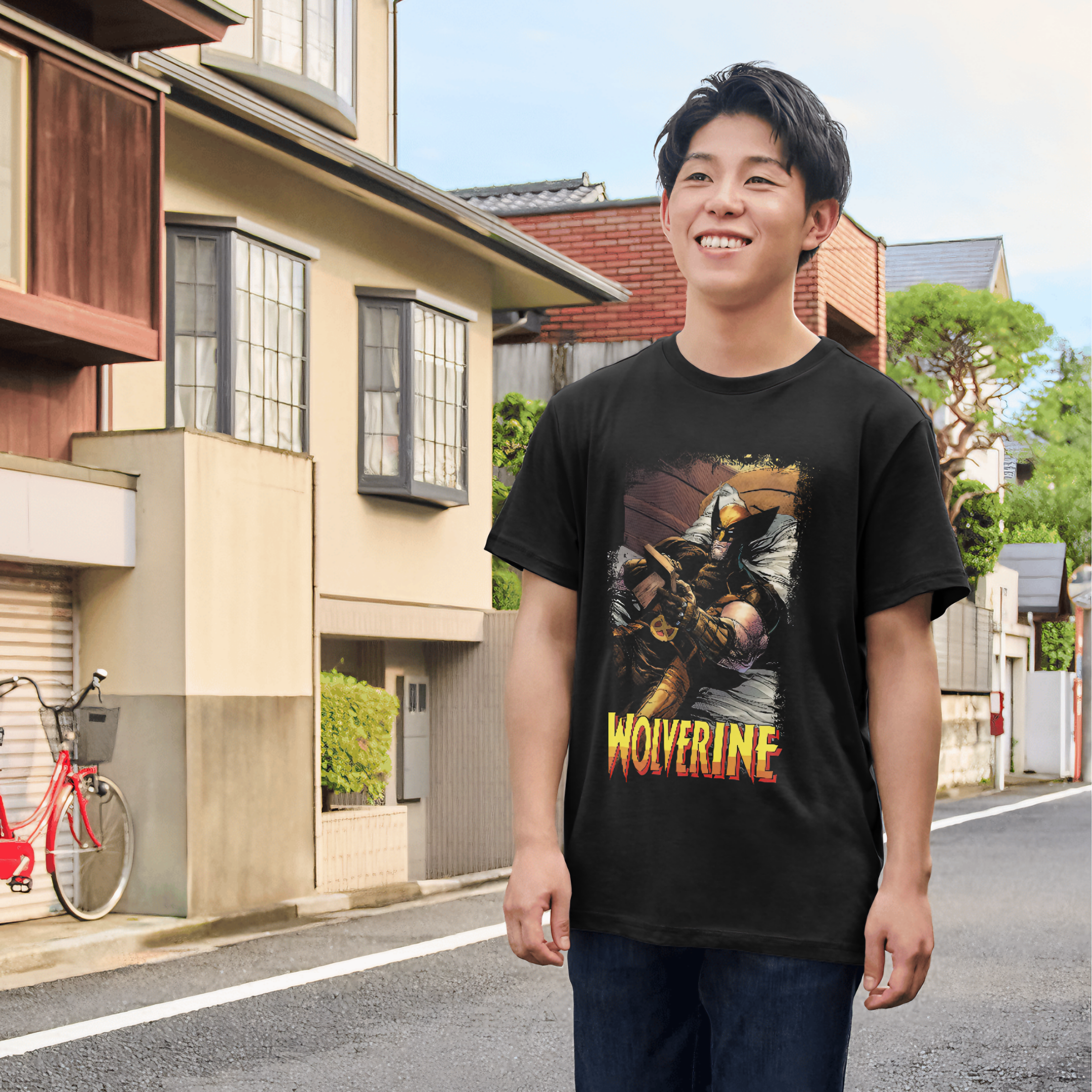 T-shirt Premium X-men Wolverine 02