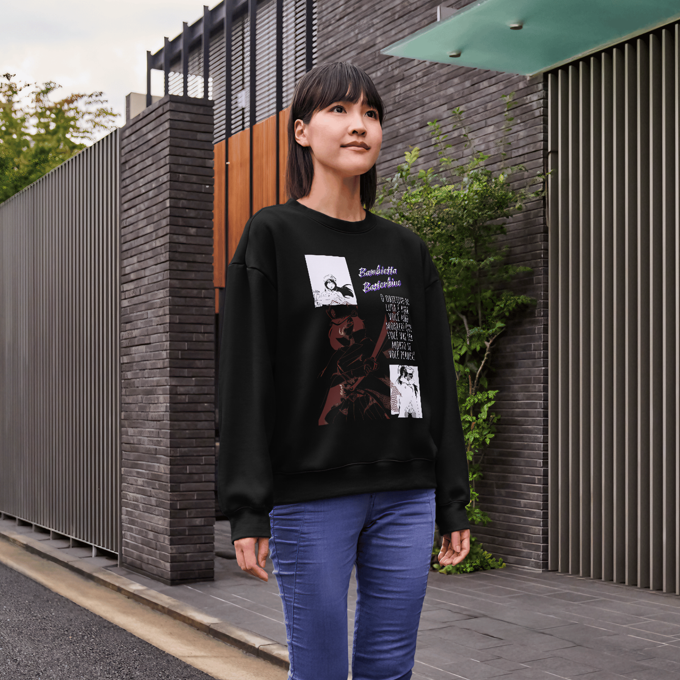 Moletom Fechado Bleach Bambietta Basterbine