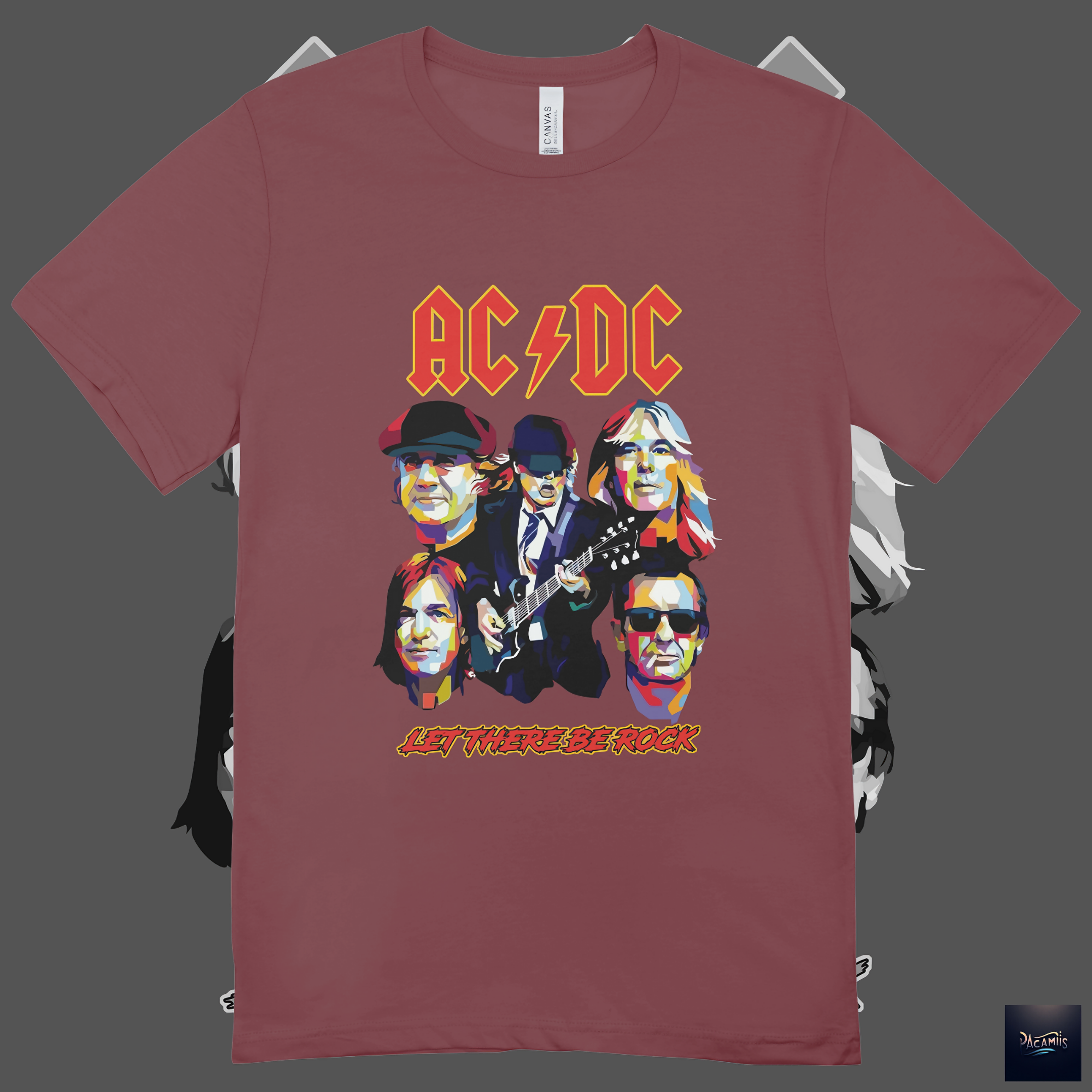 T-shirt AC/DC Let There Be Rock