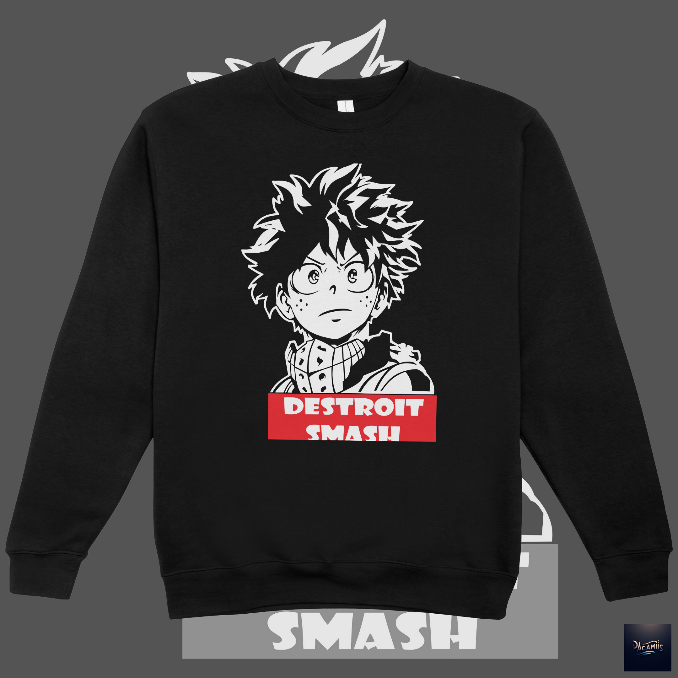 Moletom Fechado My Hero Destroit Smash