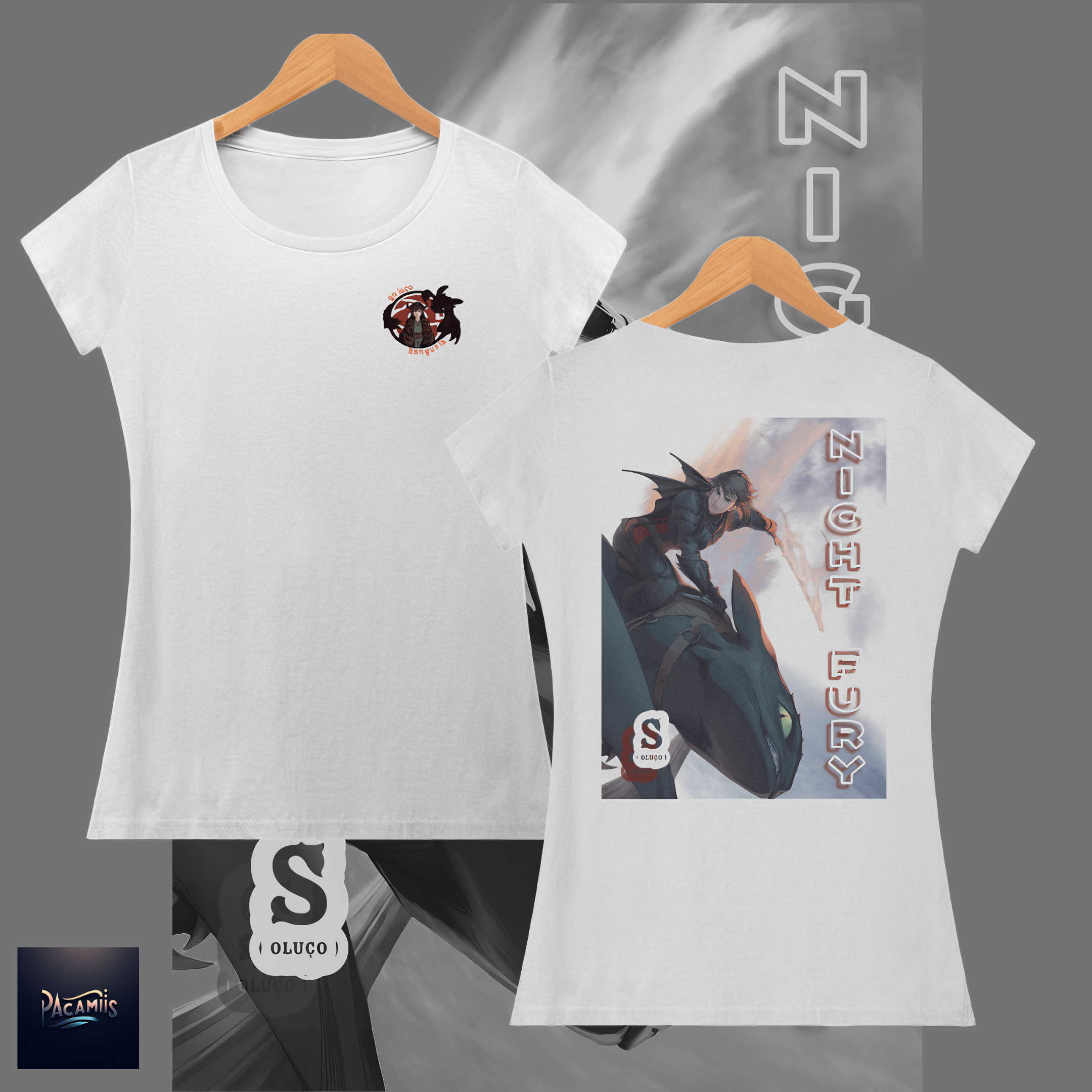 T-shirt Feminino Banguela & Soluço