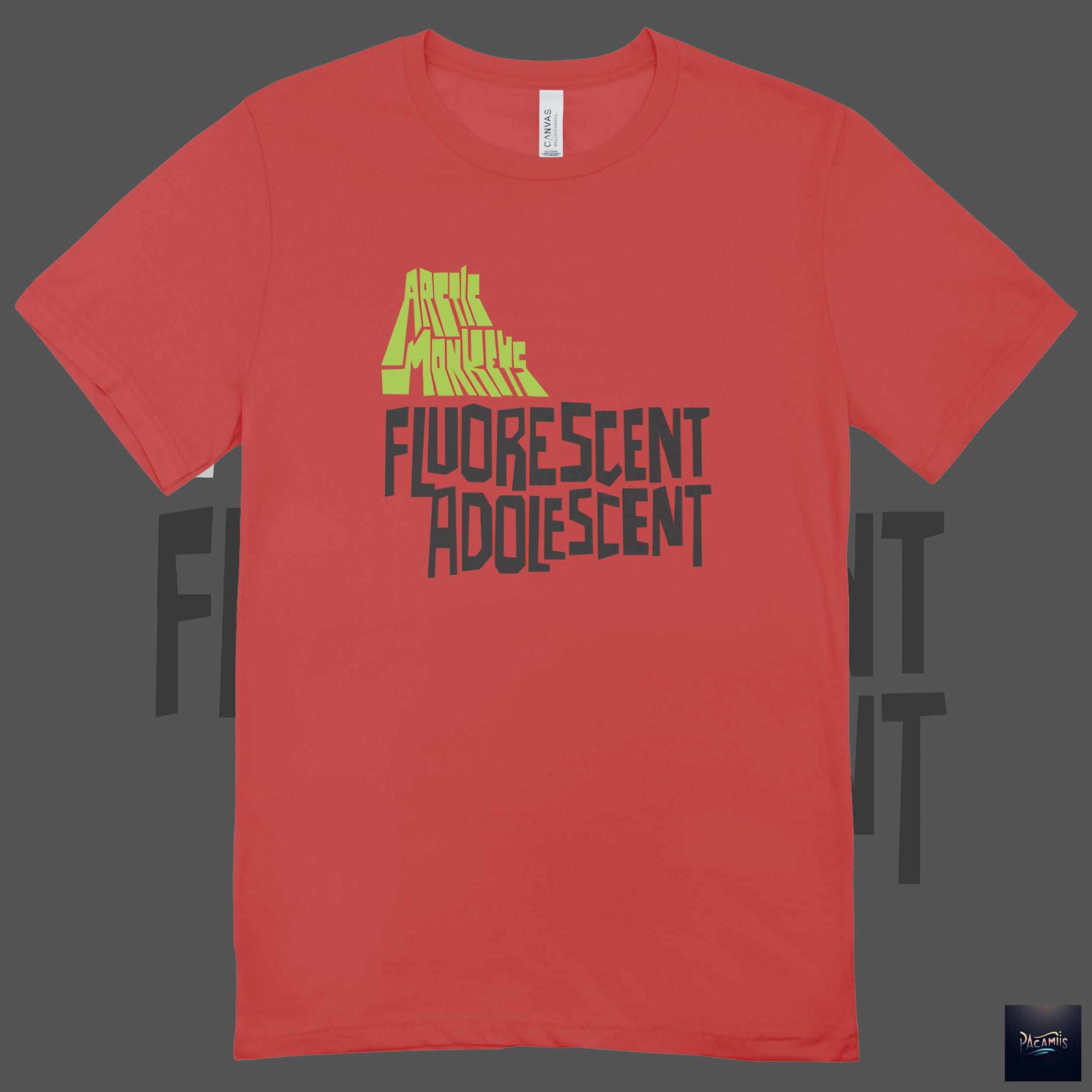 T-shirt Unissex Artic Monkeys Fluorescent