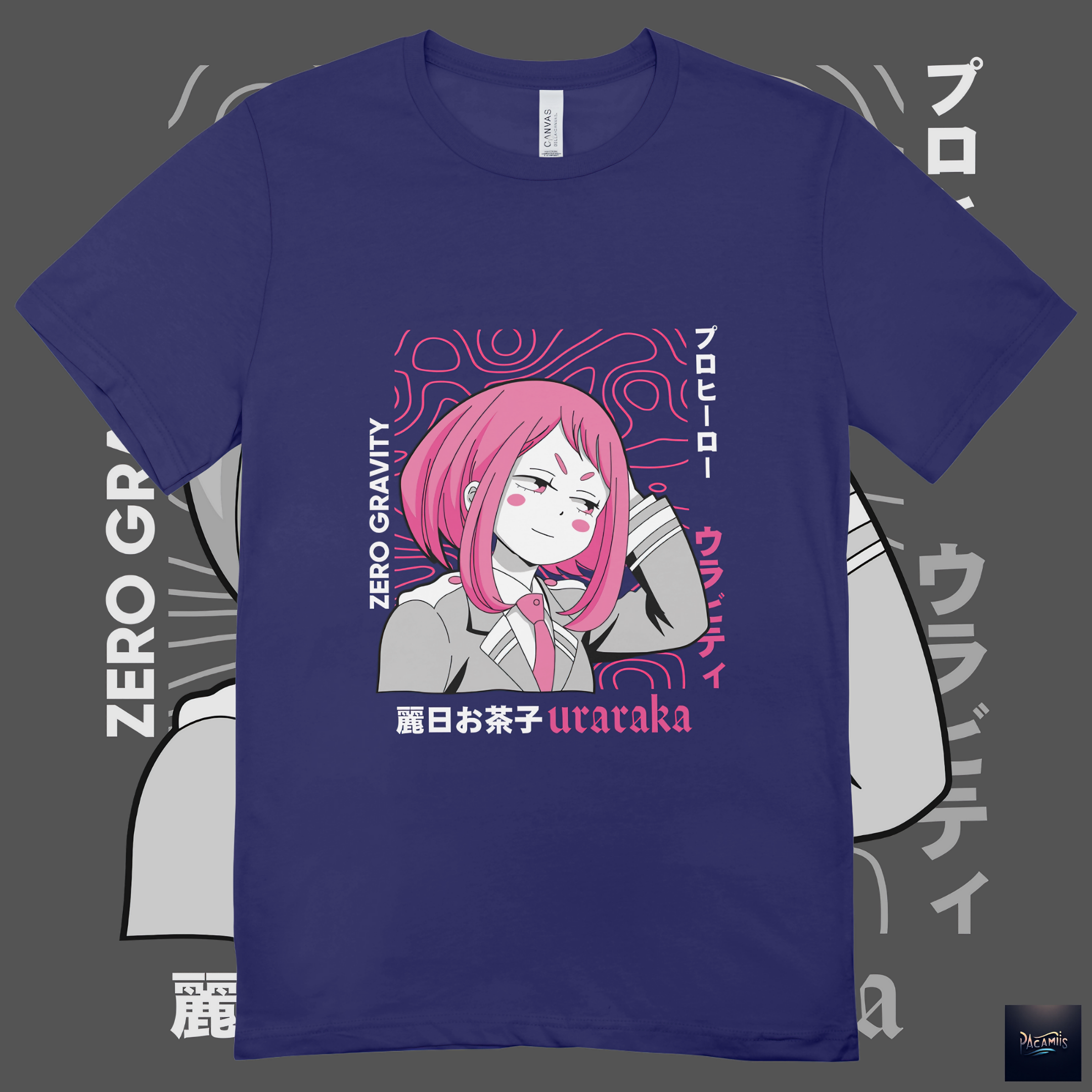T-shirt Premium My Hero Ochaco Uraraka