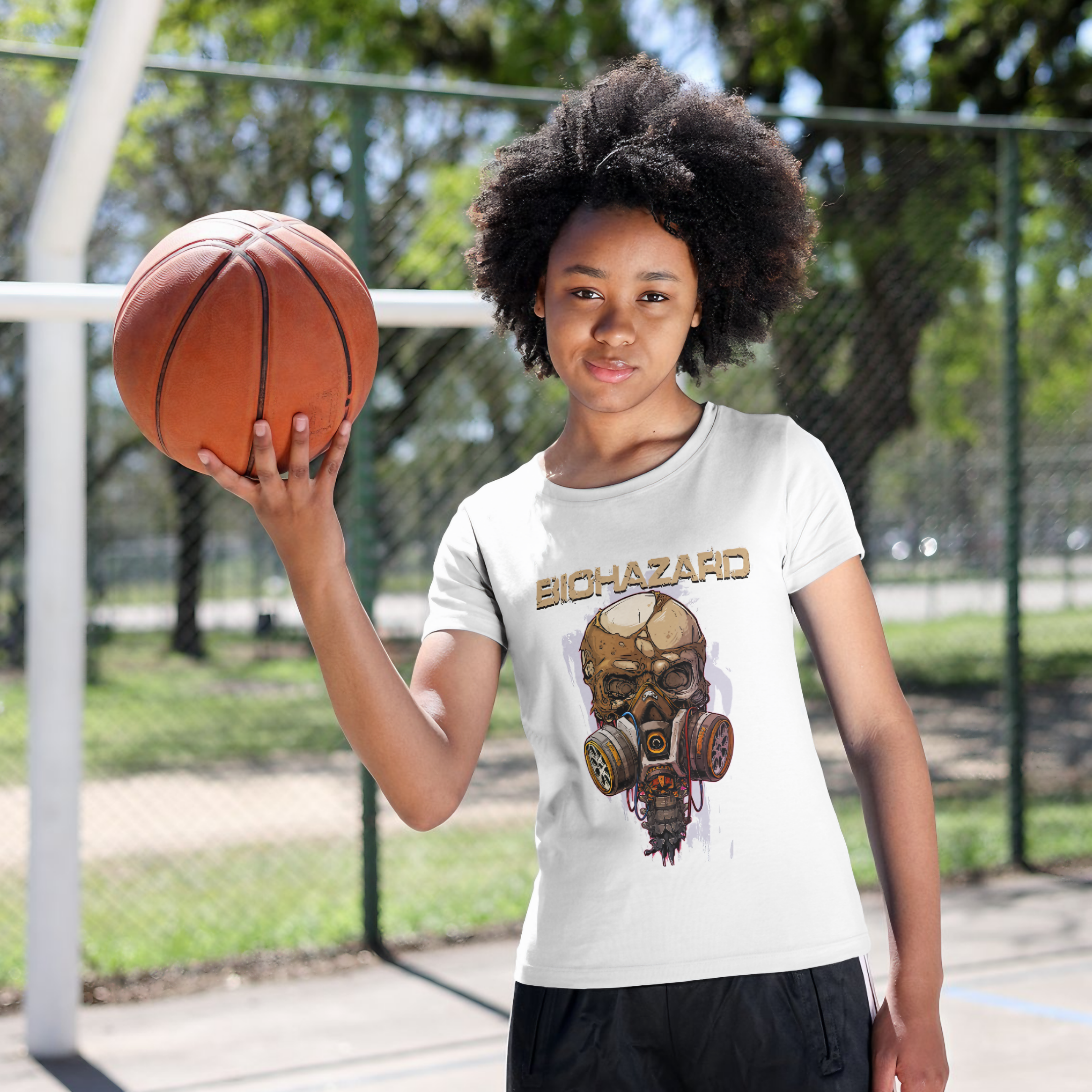 T-shirt Feminino BIOHAZARD