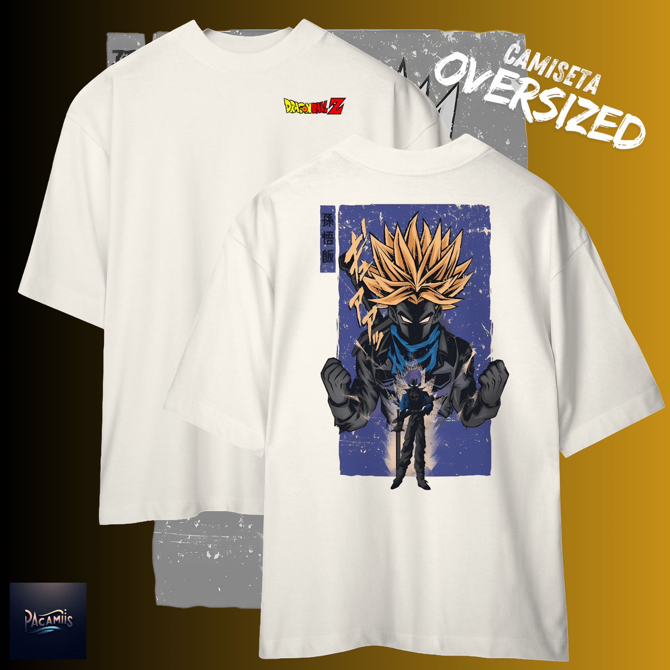 T-shirt Premium Oversized Trunks DBZ