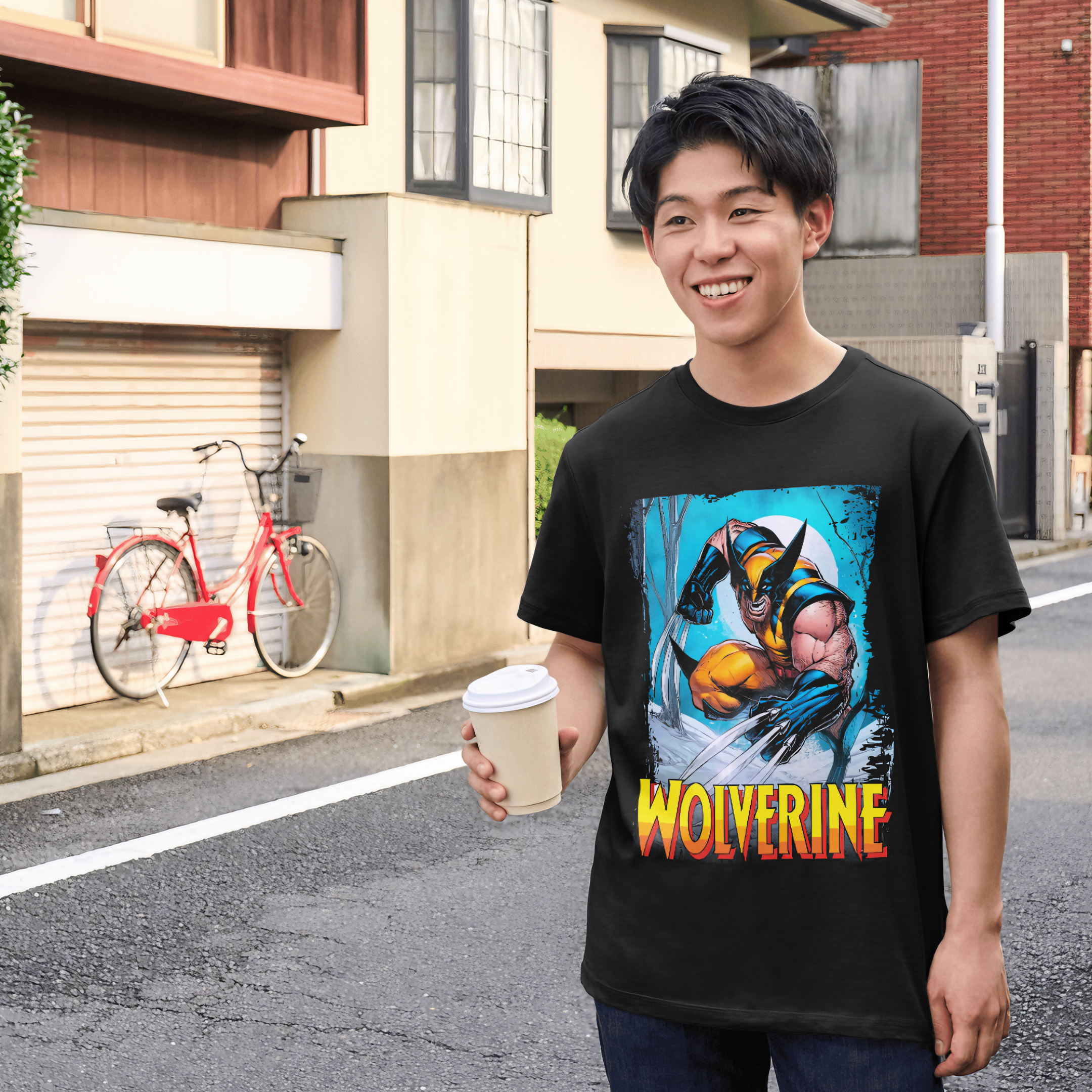 T-shirt Premium X-men Wolverine