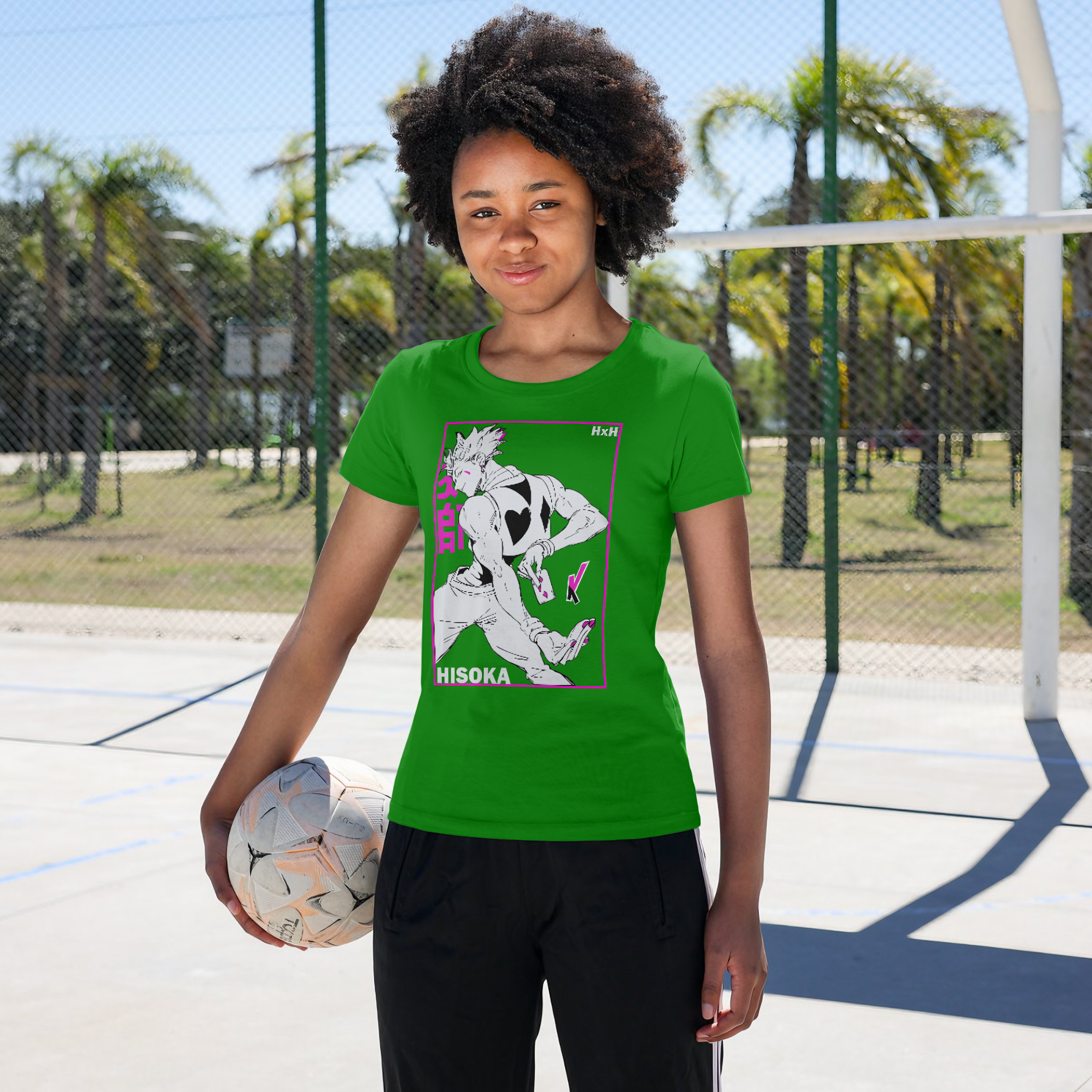 T-shirt Feminino HXH Hisoka