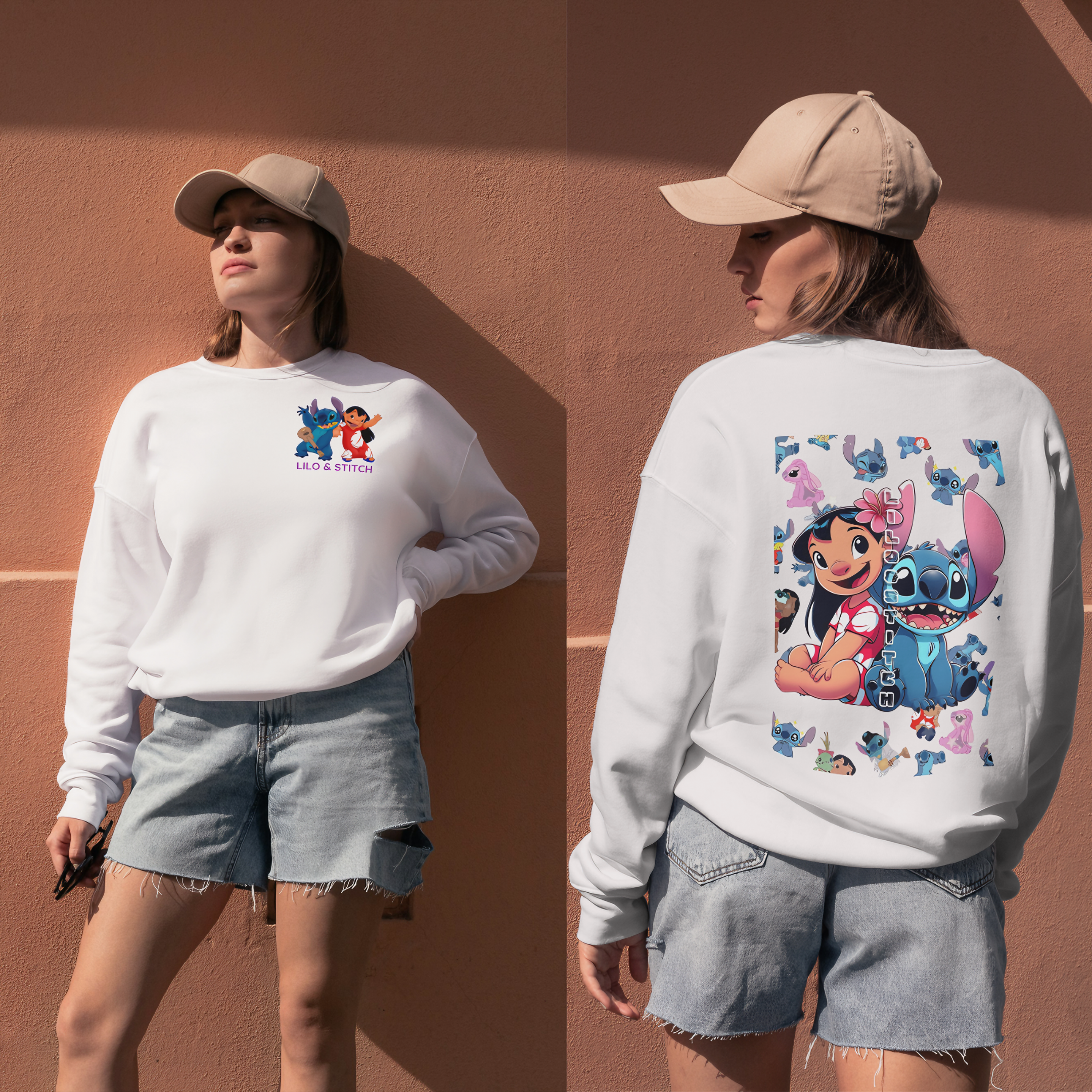 Moletom Fechado LiLo & Stitch 