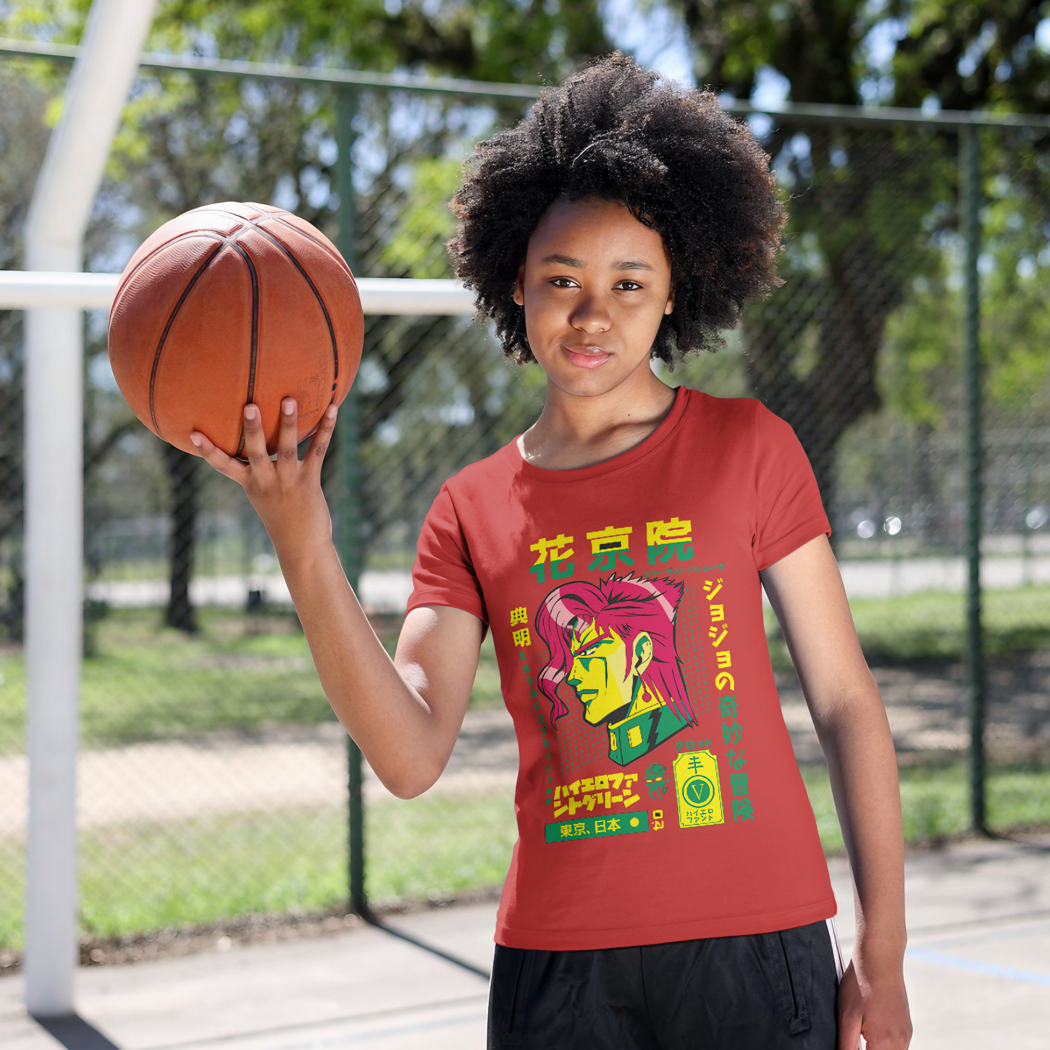 T-shirt Feminino JoJo's Noriaki Kakyoin