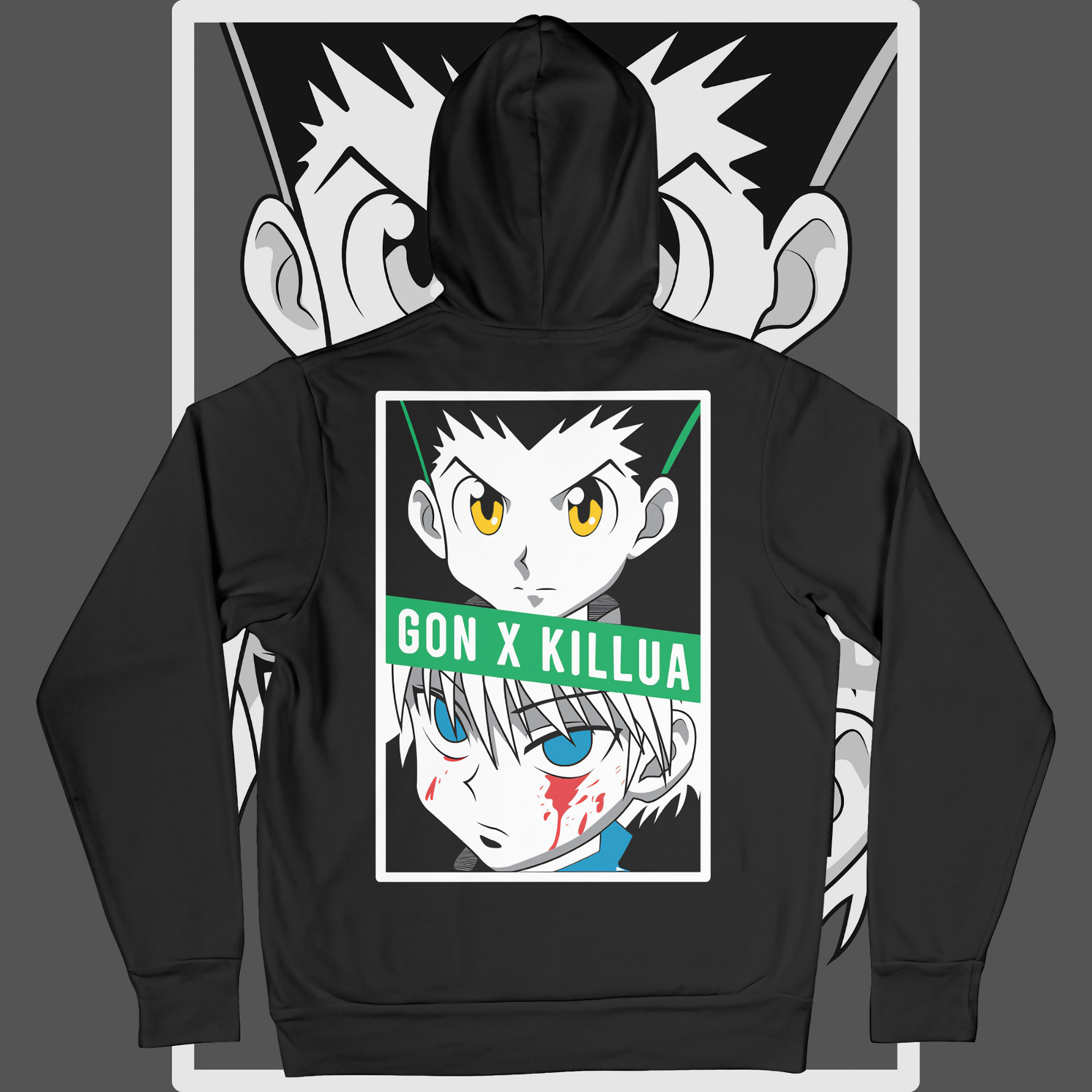 Moletom Zíper HXH Gon x Killua
