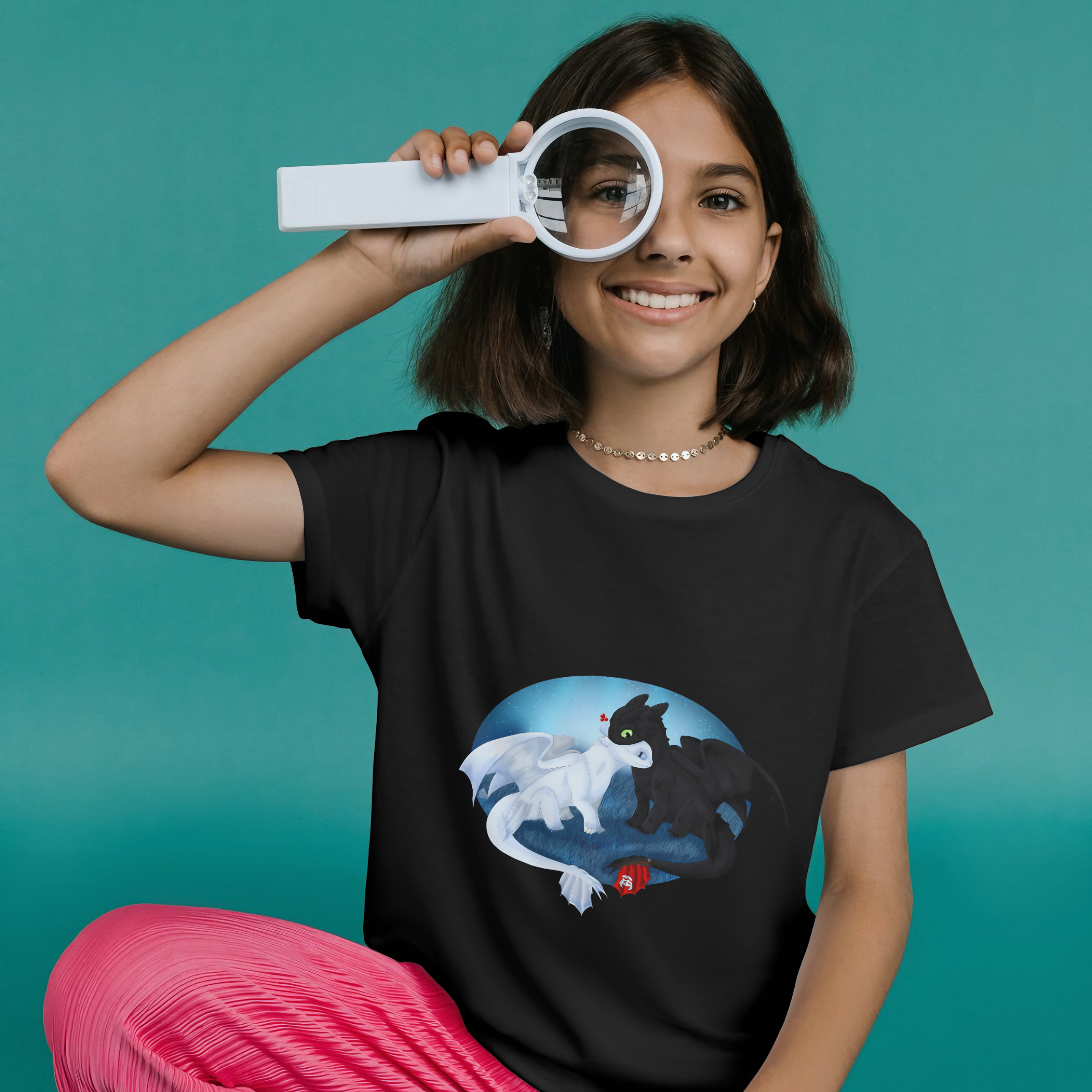 T-shirt Infantil Fúria da Luz e Fúria da noite