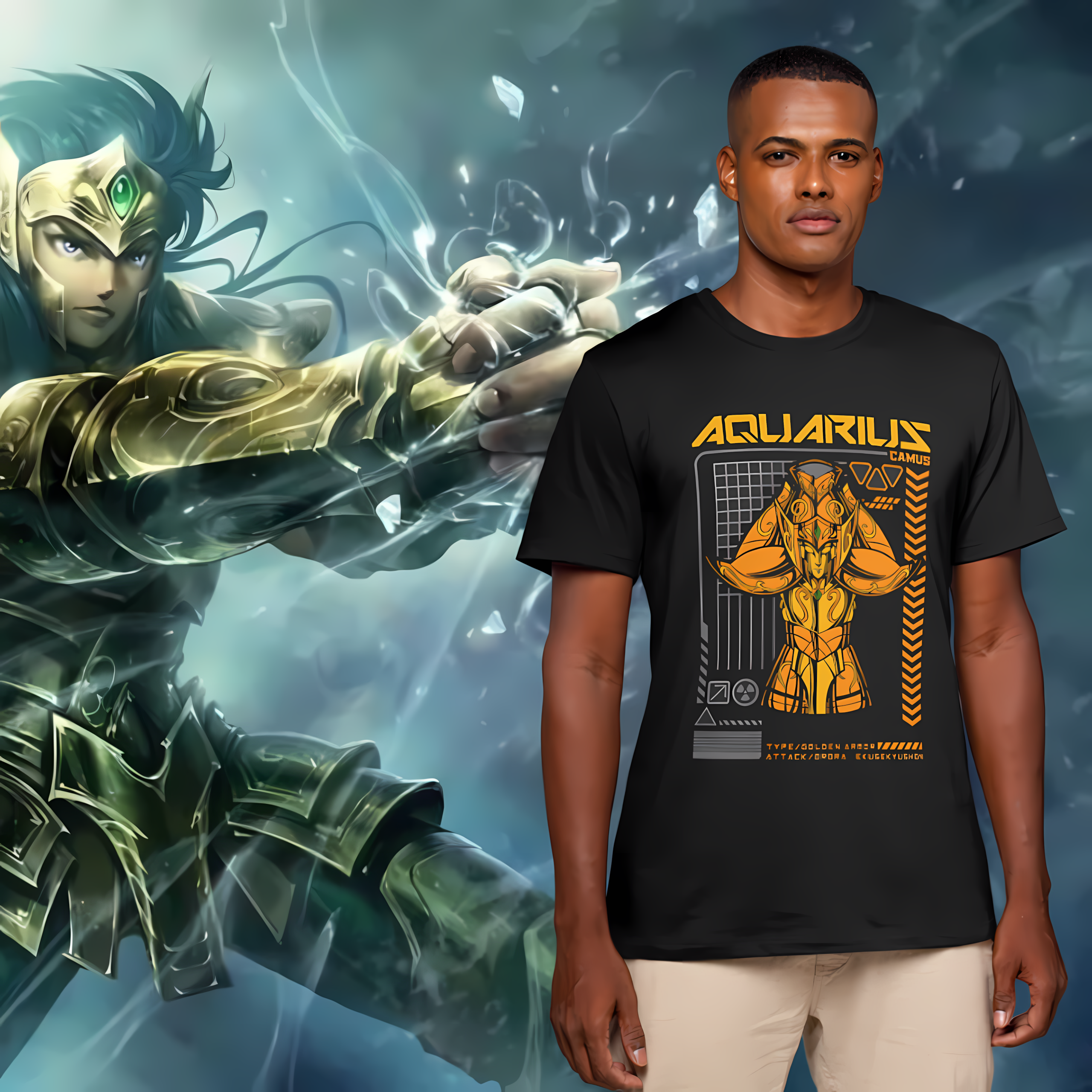 Camus de Aquário Classic Unissex