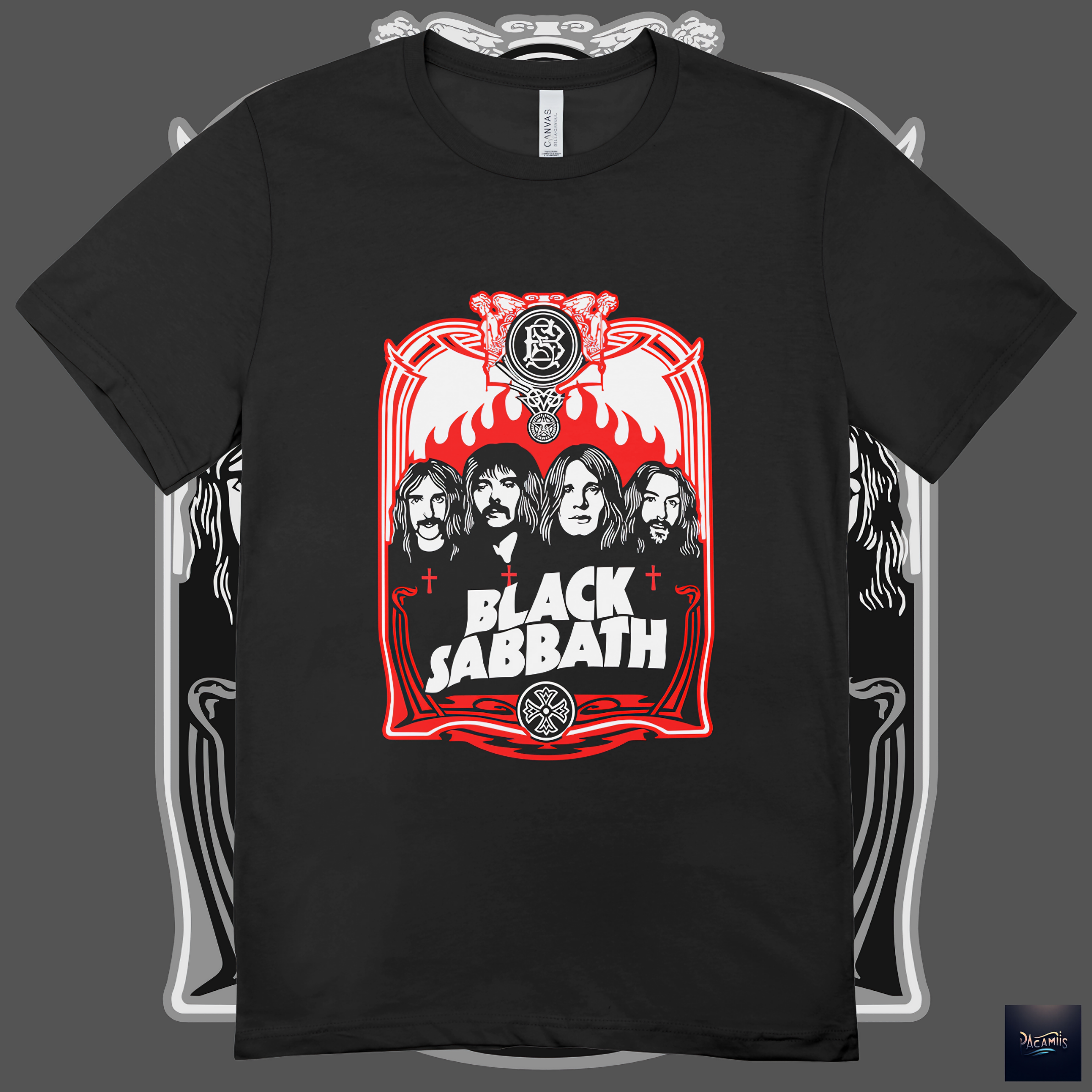 T-shirt Unissex Black Sabbath