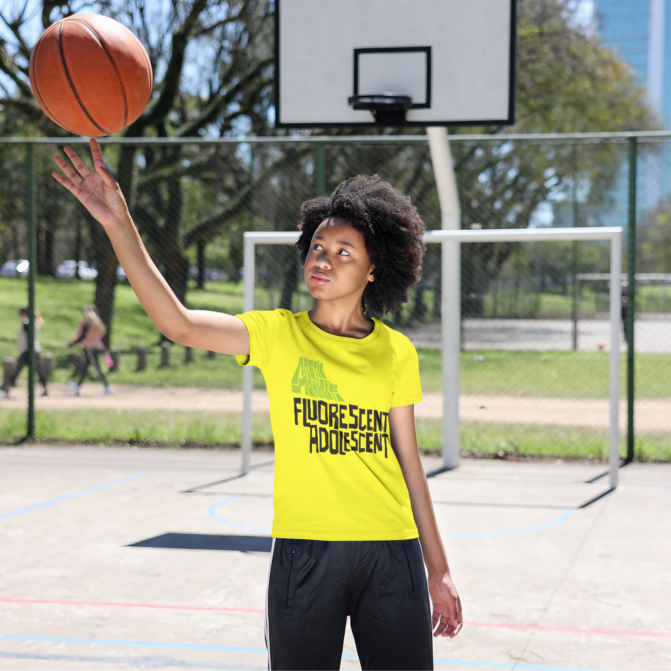 T-shirt Feminino Artic Monkeys Fluorescent