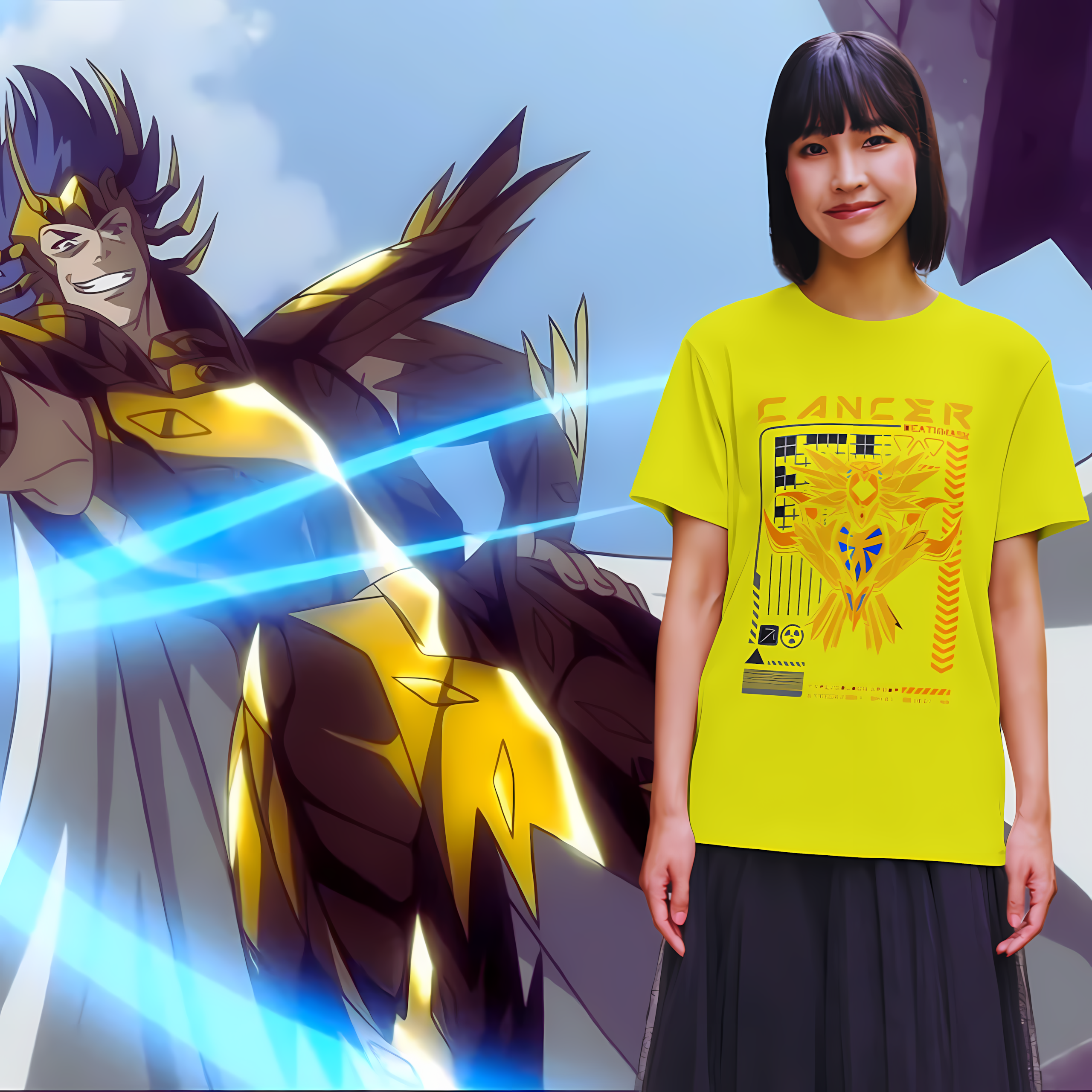 Máscara da Morte de Câncer Classic Unissex