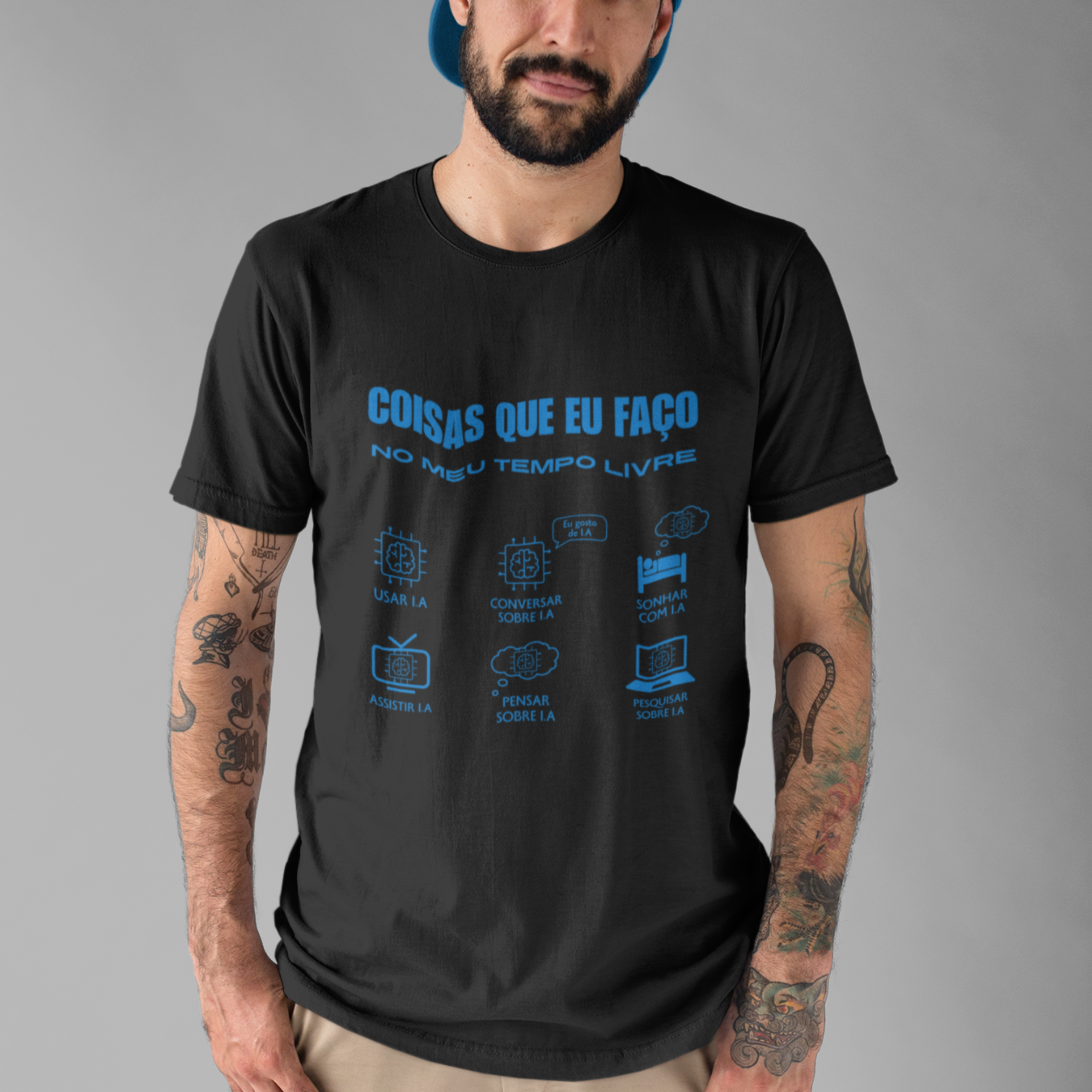 Camiseta Unissex -  Vivendo IA