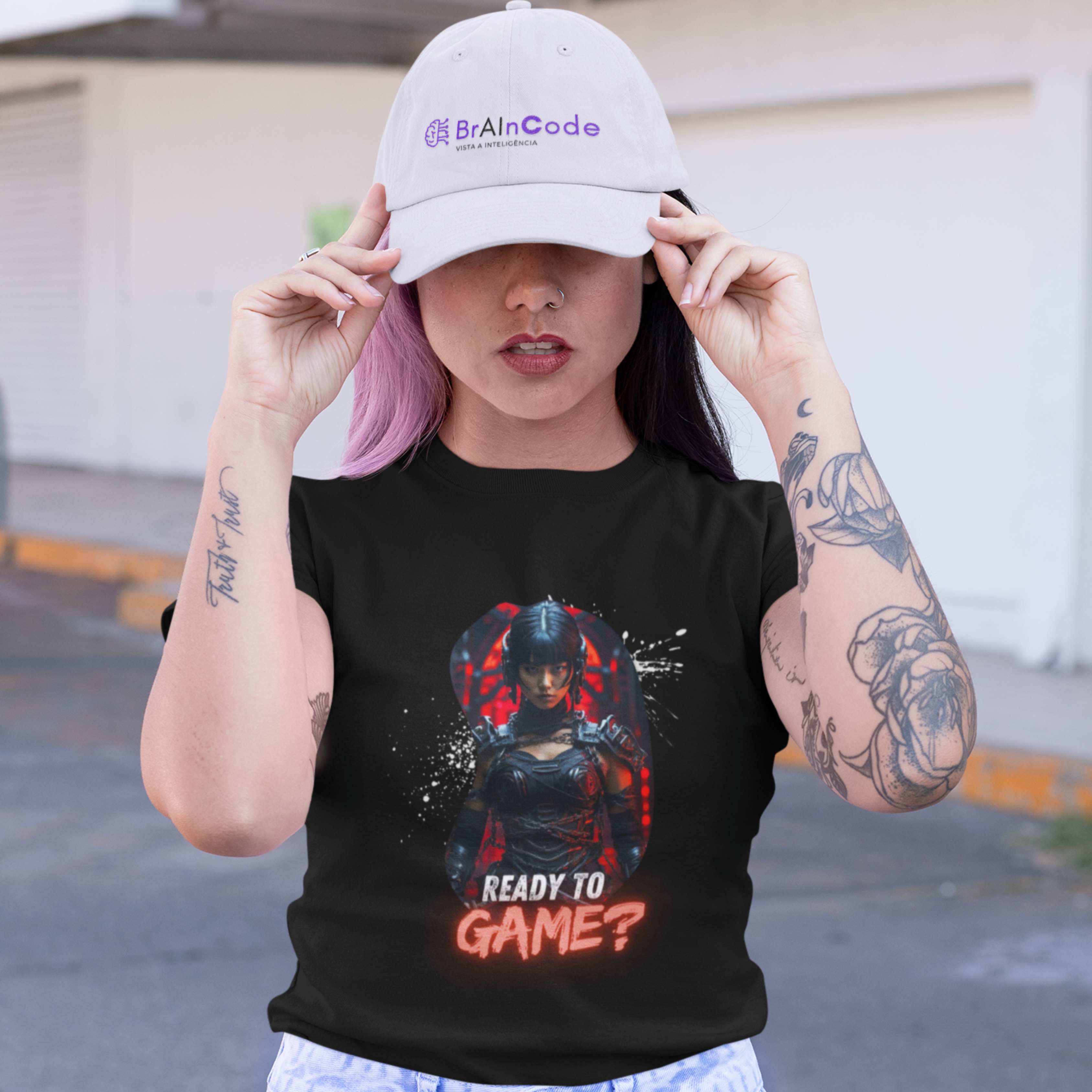 Camiseta Unissex -  Pronto Para o Game