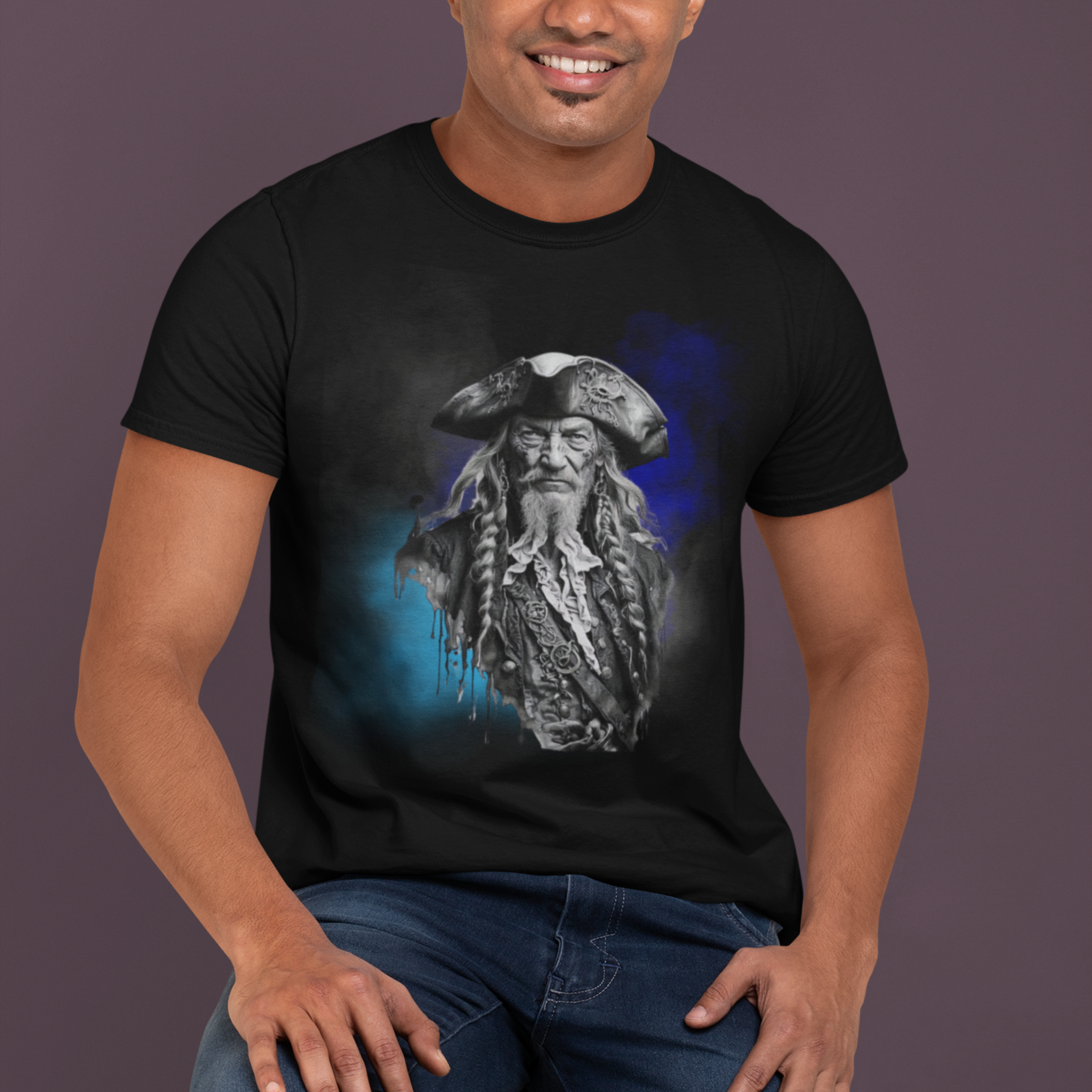 Camiseta Unissex -  Pirata IA